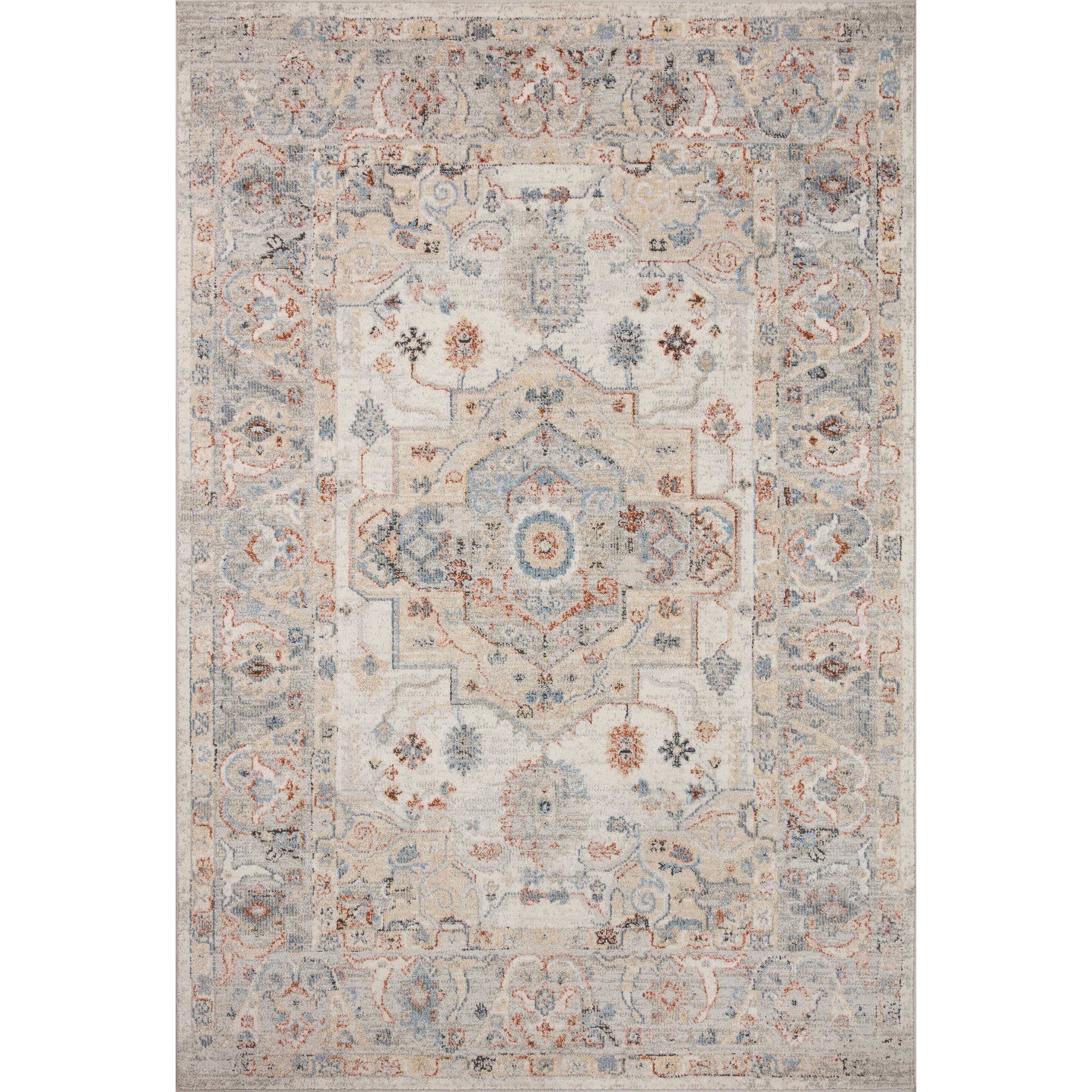 Loloi II Odette ODT-09 Ivory / Multi Rug DC10
