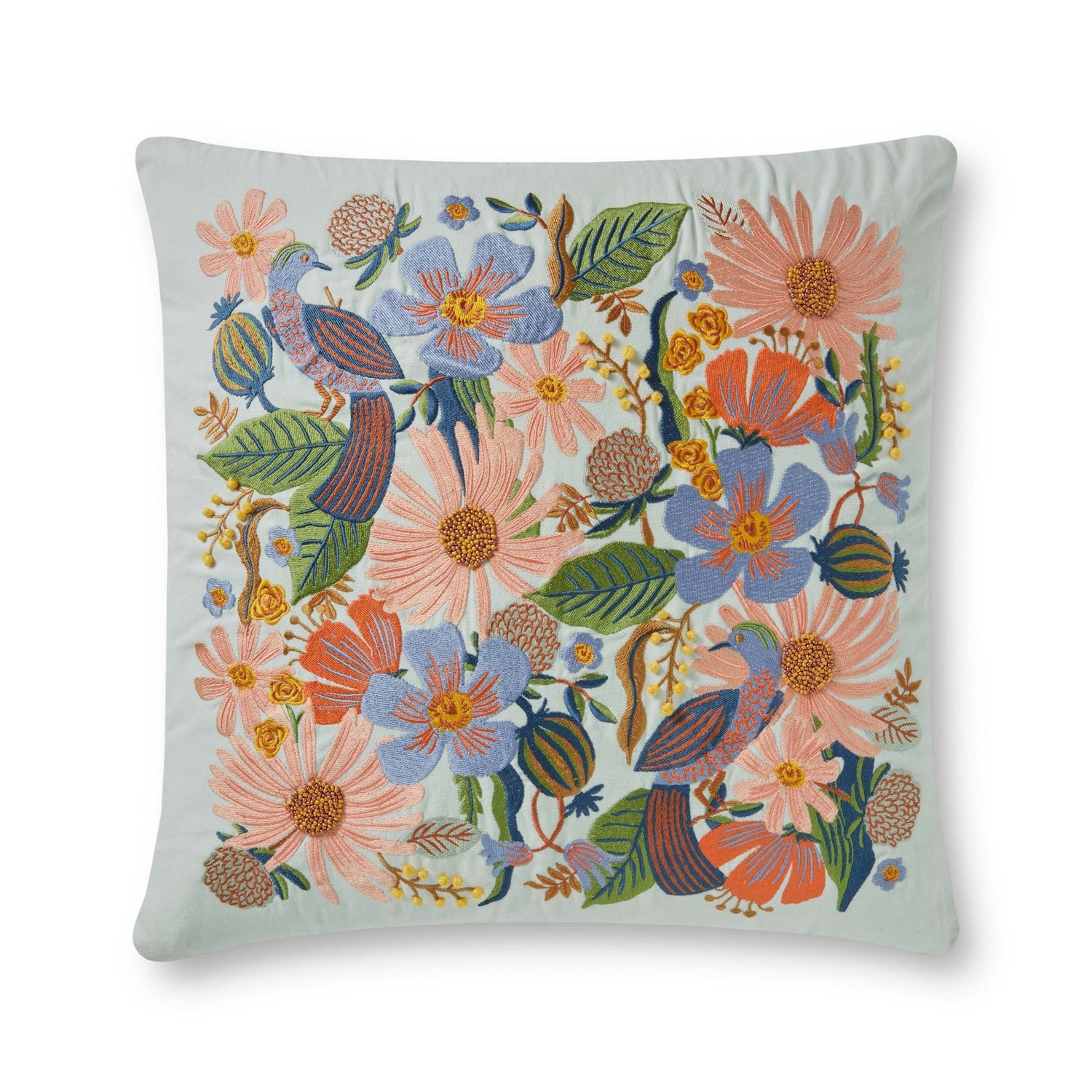Loloi Rifle Paper PRP0022 Pillow 22" x 22" - Set of 2