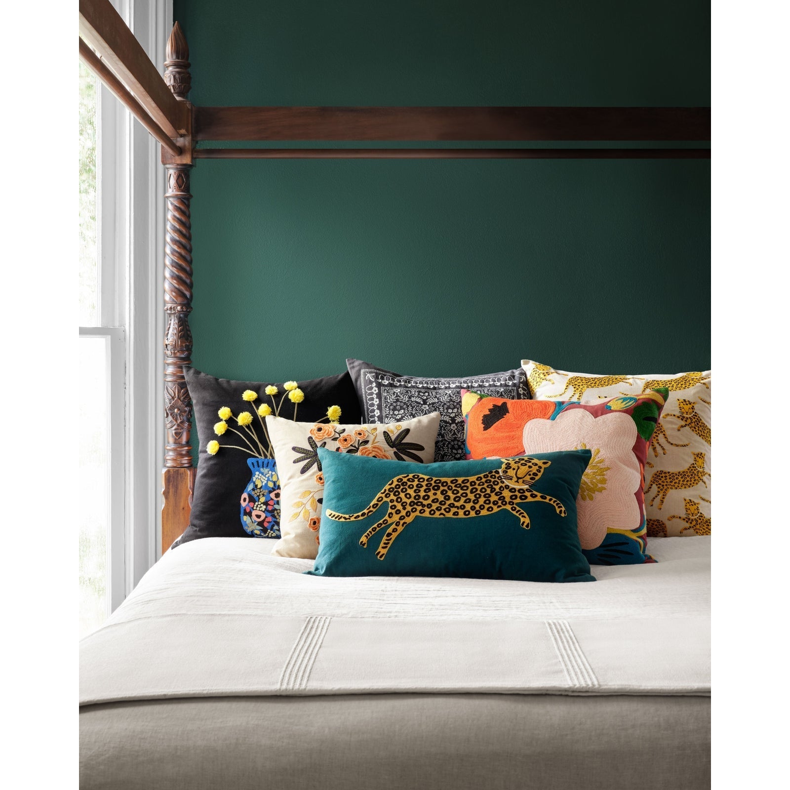 Loloi Rifle Paper P6055 Pillow - Set of 2
