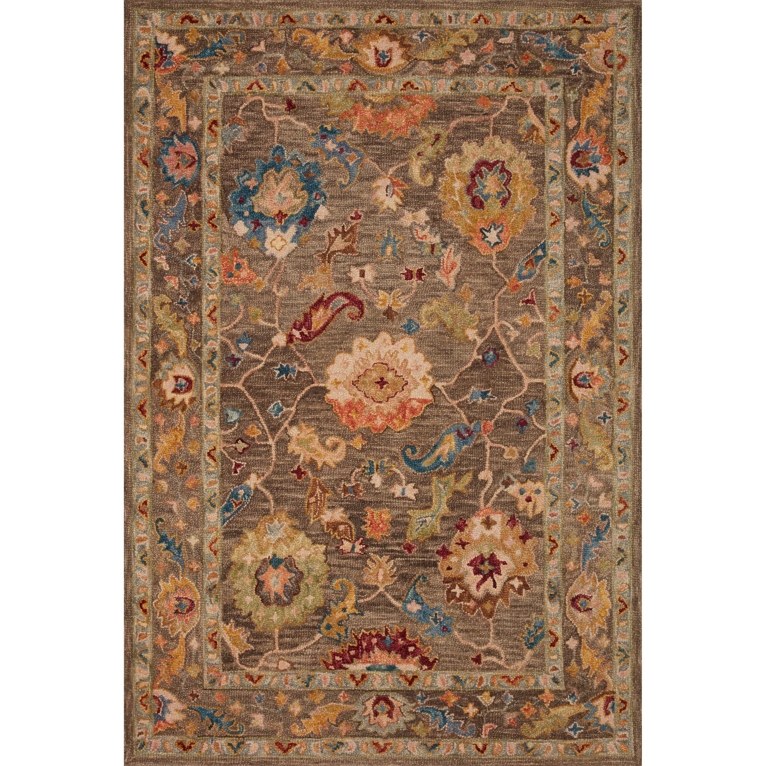 Loloi Padma PMA-01 Charcoal / Multi Rug