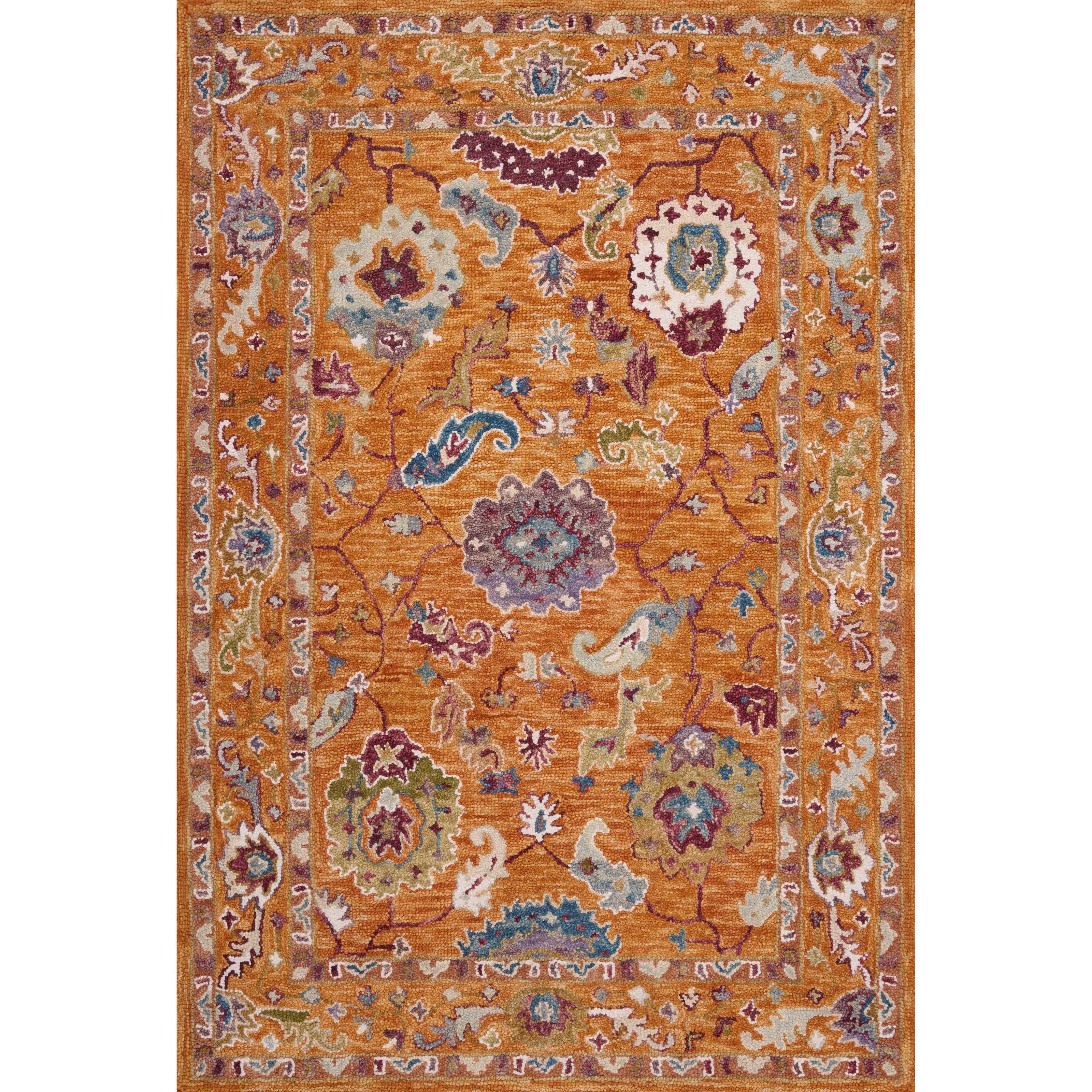 Loloi Padma PMA-01 Orange / Multi Rug