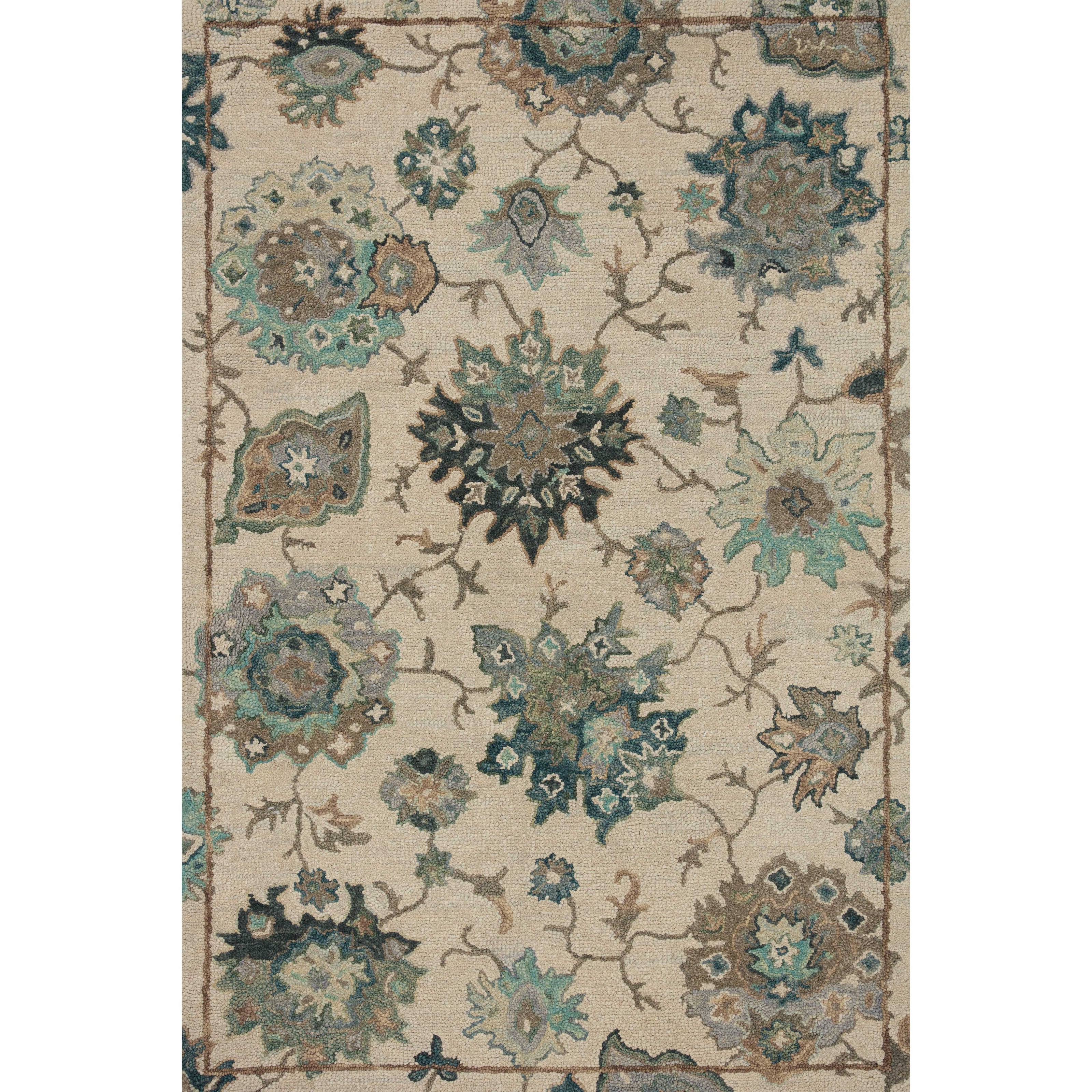 Loloi Padma PMA-03 Ivory / Blue Rug