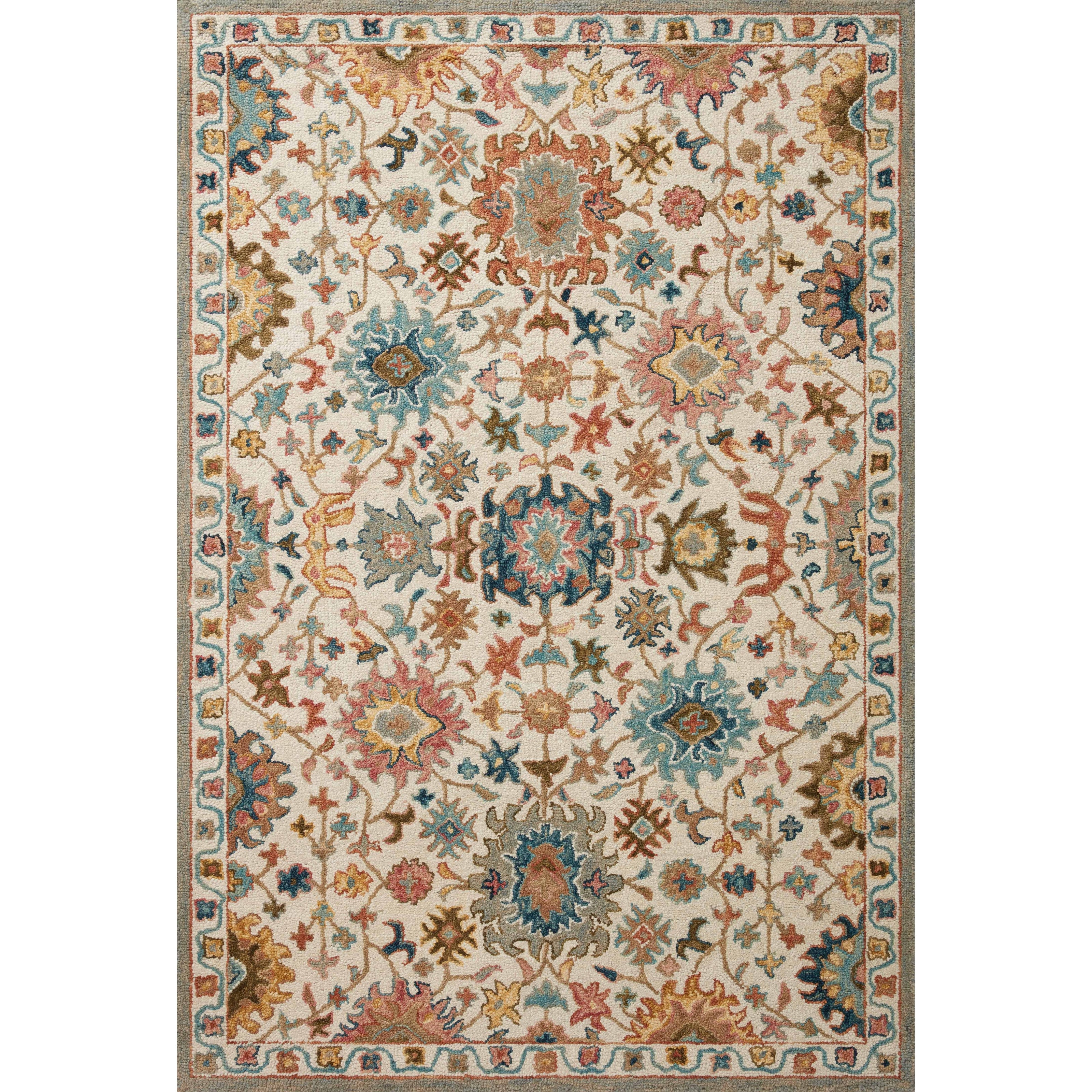 Loloi Padma PMA-05 Ivory / Multi Rug