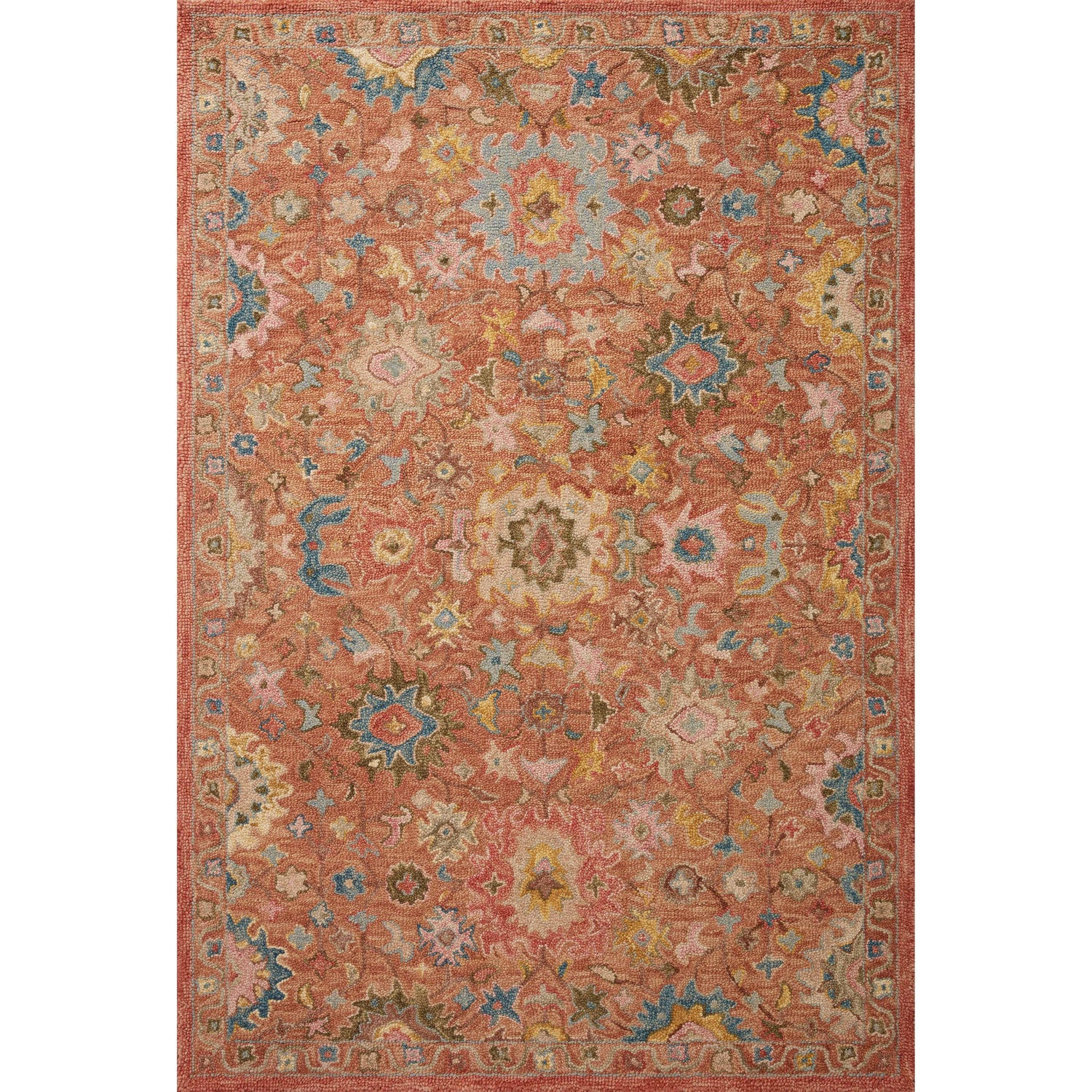 Loloi Padma PMA-05 Terracotta / Multi Rug
