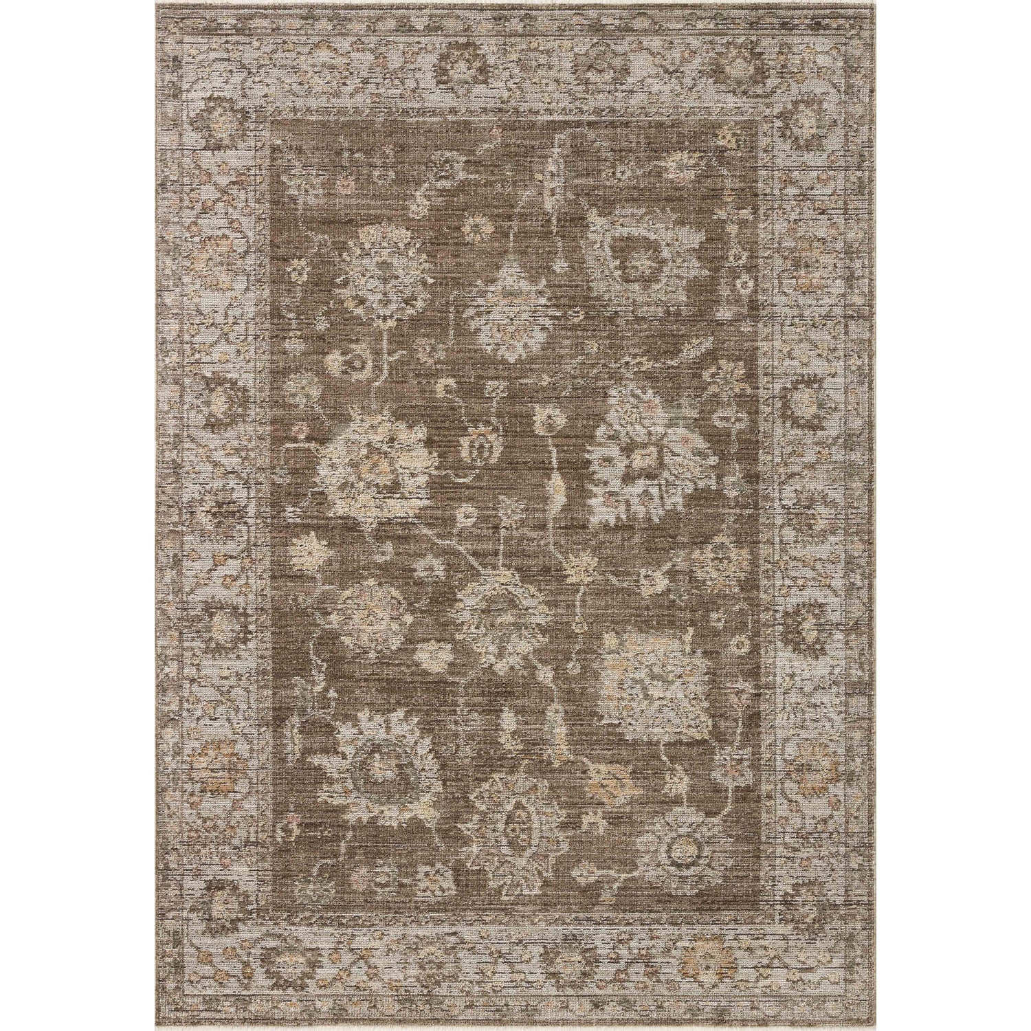Loloi Priscilla PRL-01 Bark / Ivory Rug