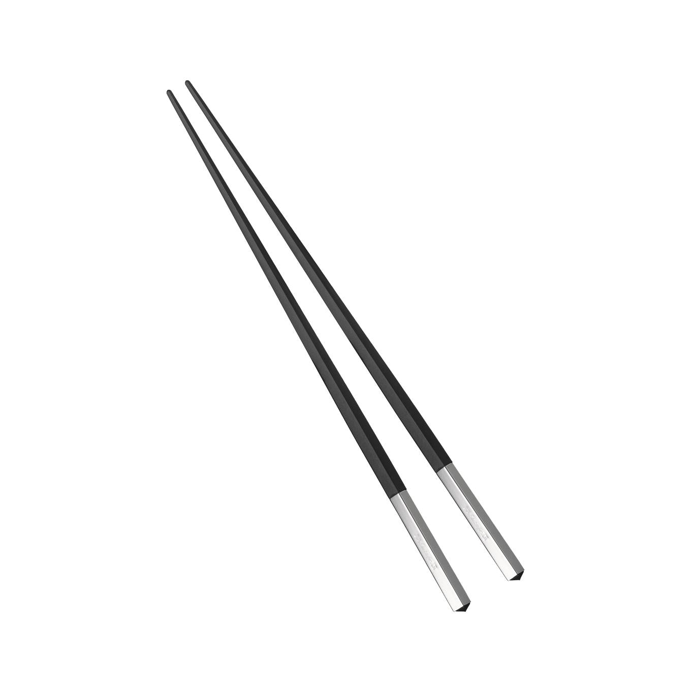 Christofle UNI Silver-Plated Black Chinese Chopsticks