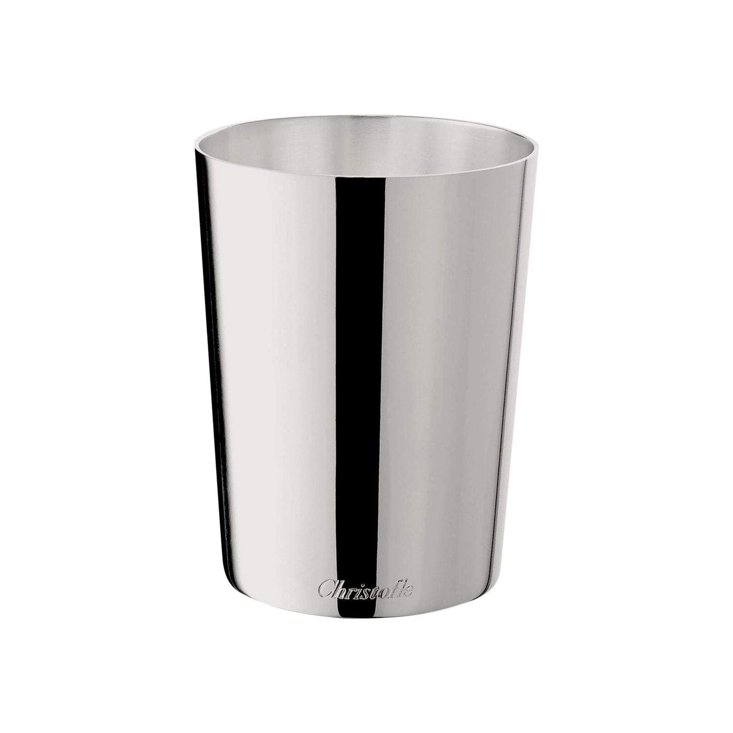 Christofle Uni Silver Plated Pencil Cup