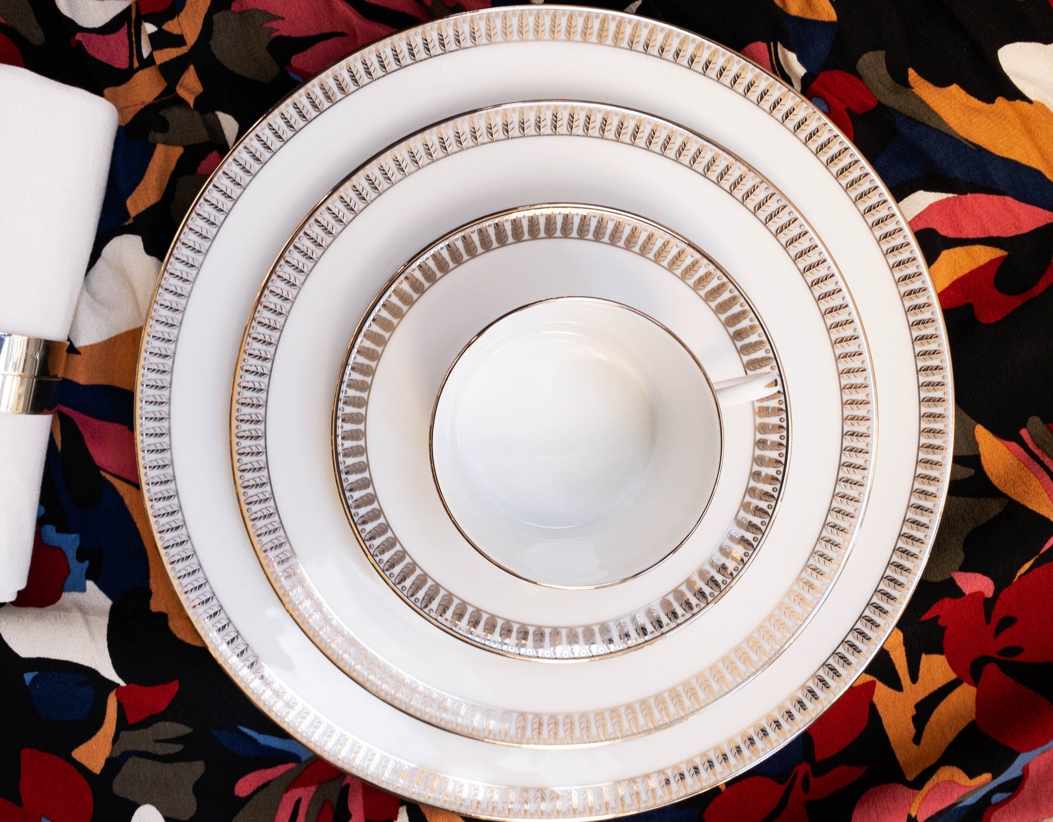 Haviland Plumes Oval Dish - Large