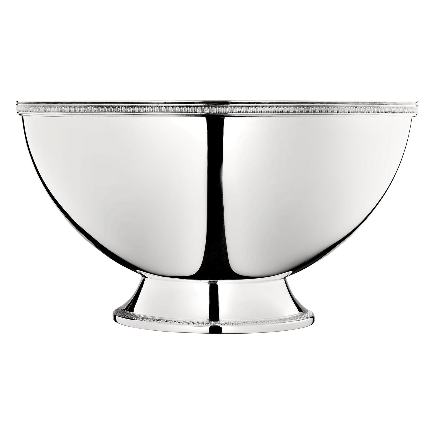 Christofle Malmaison Silver Plated Punch Bowl