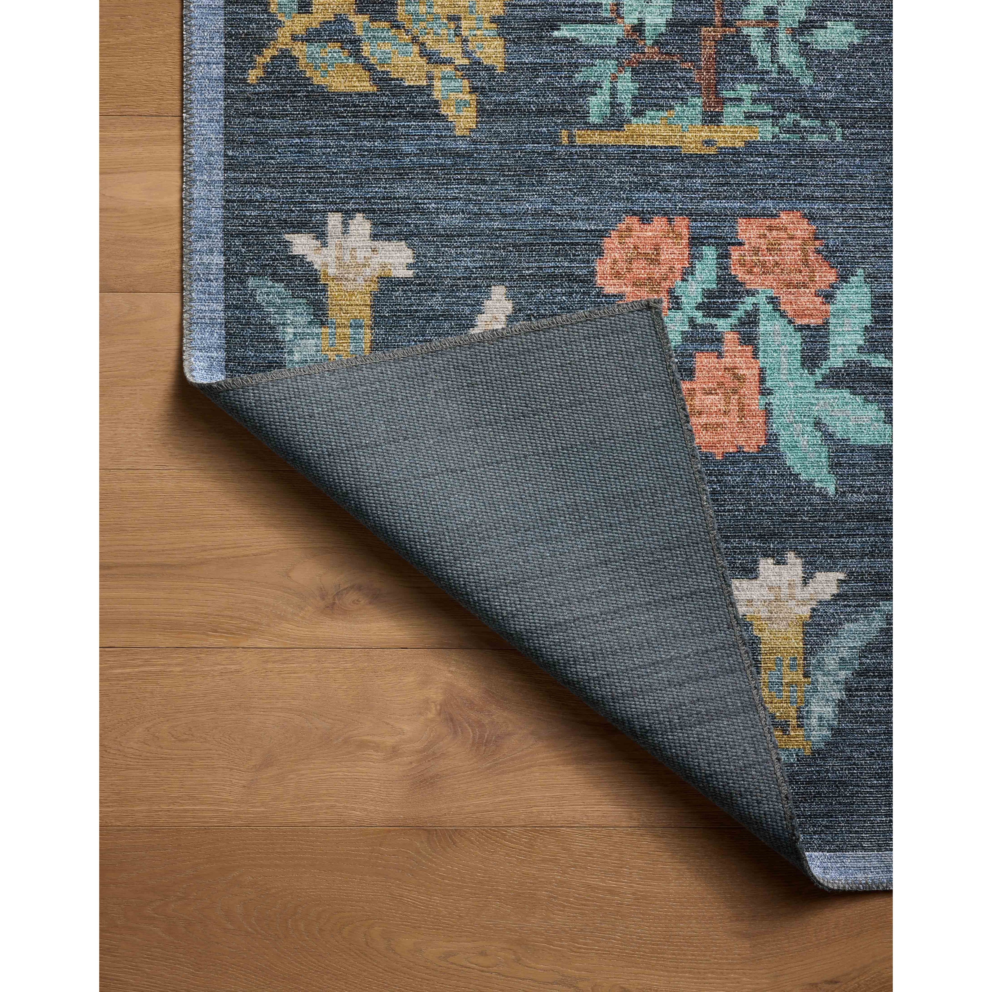Rifle Paper Rosa RSA-03 Rug Navy