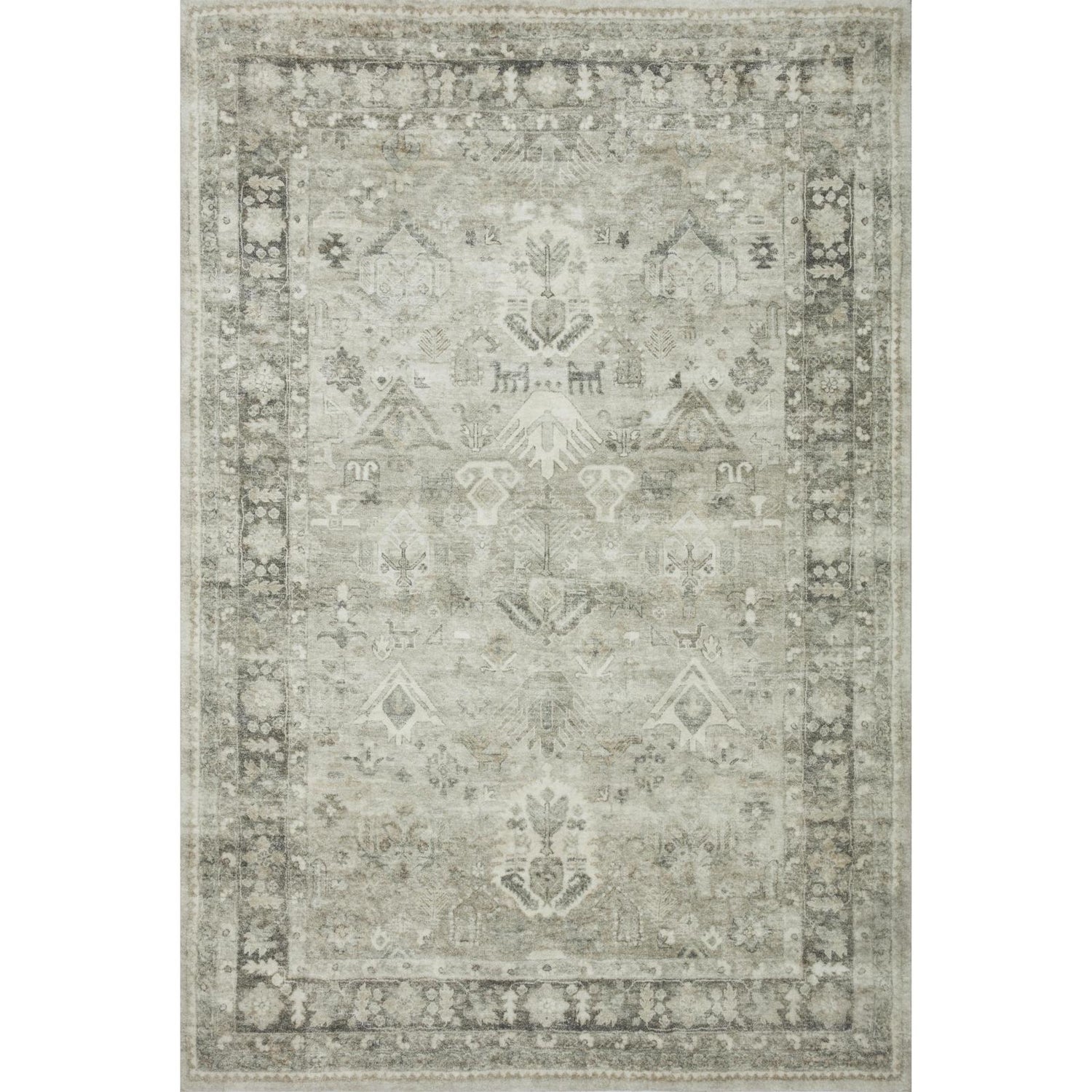 Loloi II Rosette ROS-04 Steel / Graphite Rug