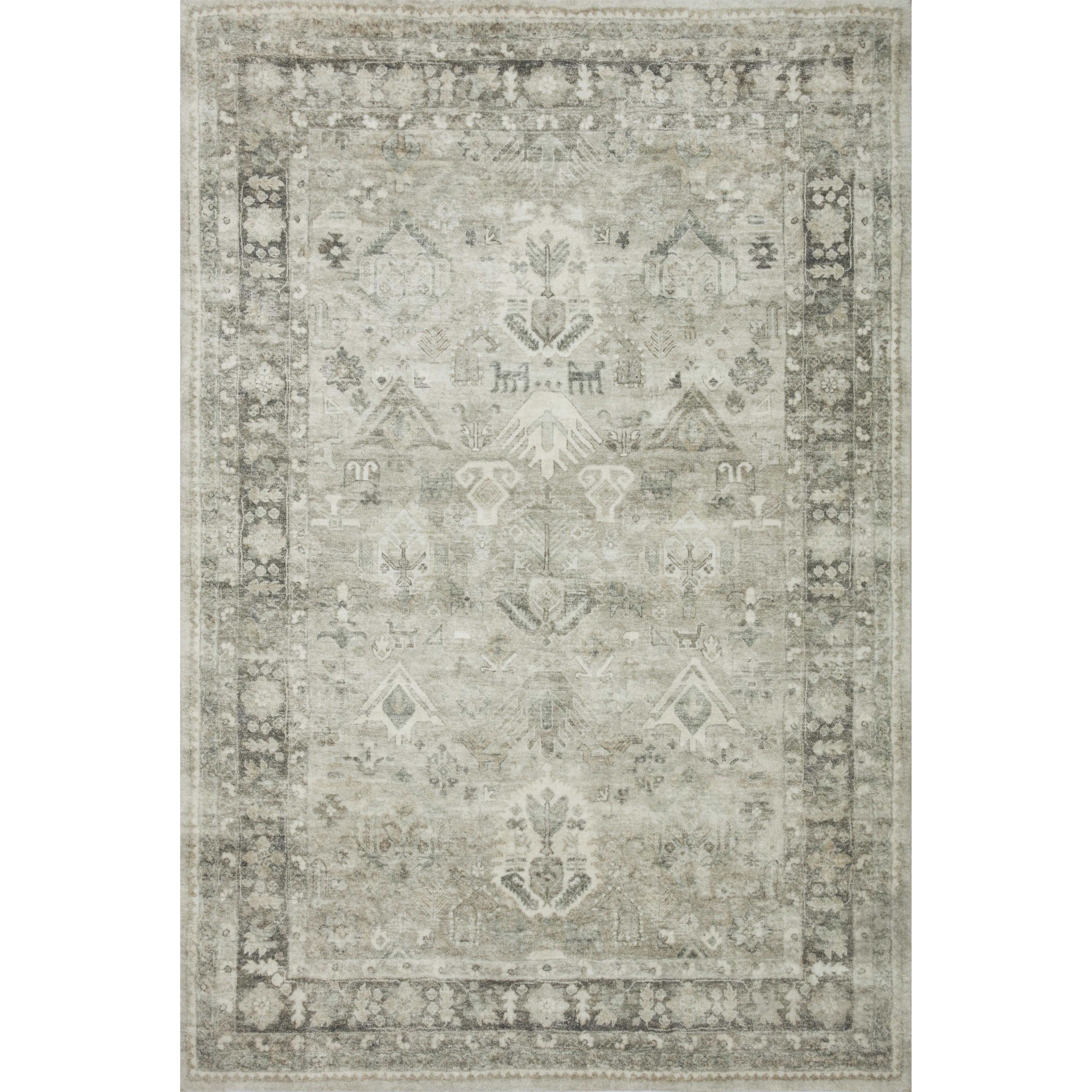 Loloi II Rosette ROS-04 Steel / Graphite Rug