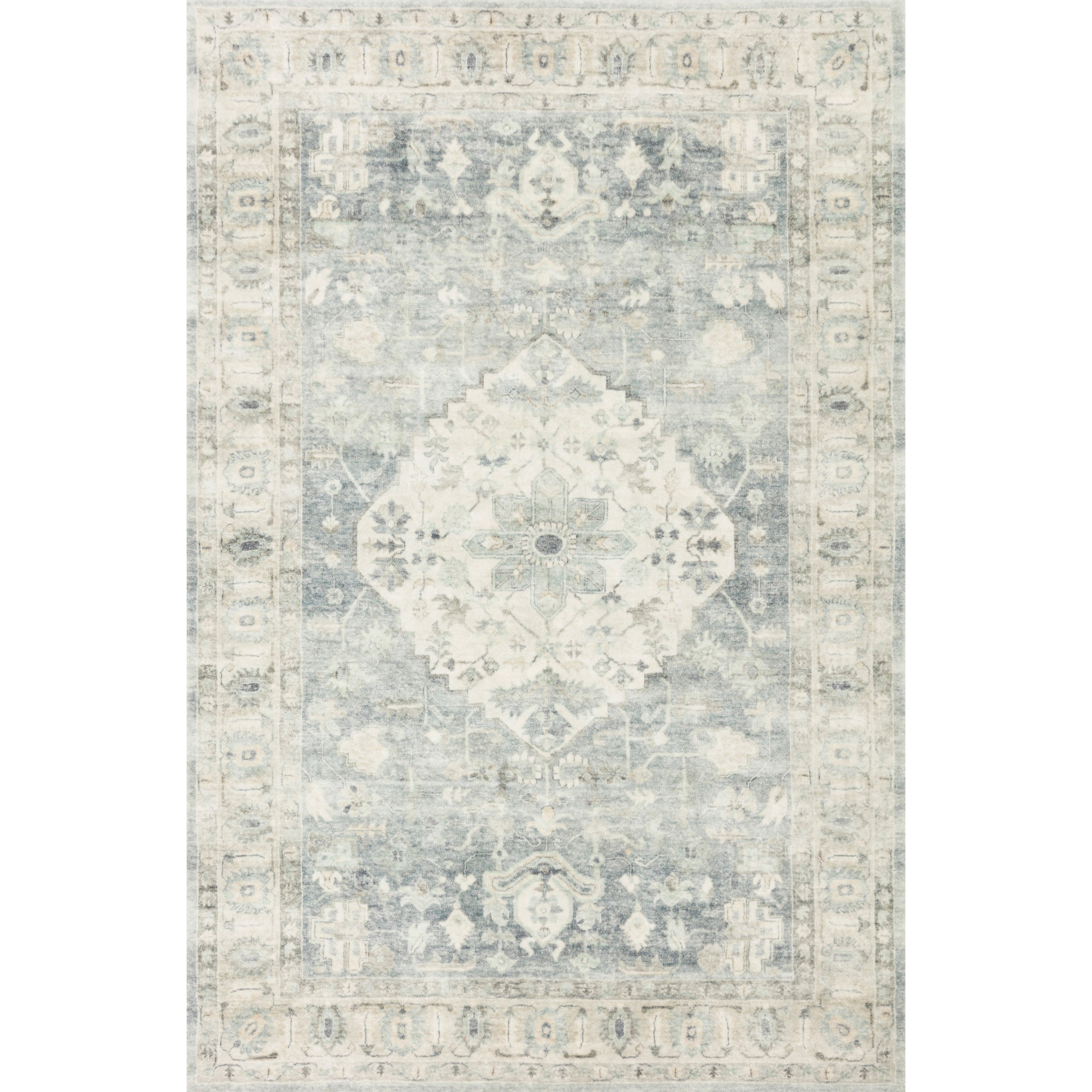 Loloi II Rosette ROS-07 Denim / Fog Rug