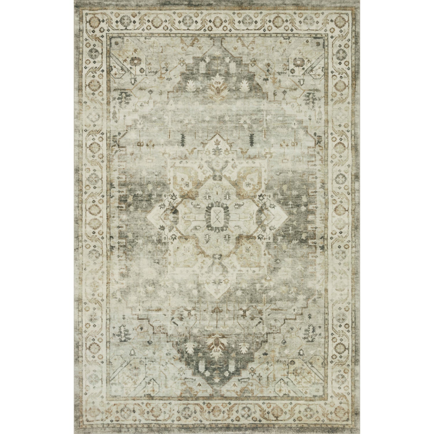 Loloi II Rosette ROS-09 Sage / Beige Rug
