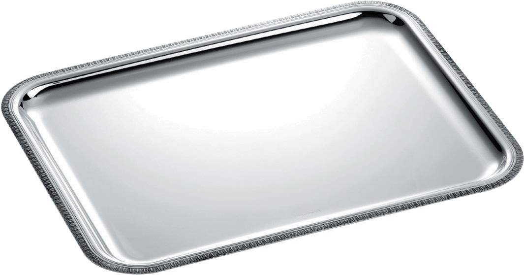 Christofle Malmaison Silver Plated Rectangular Tray