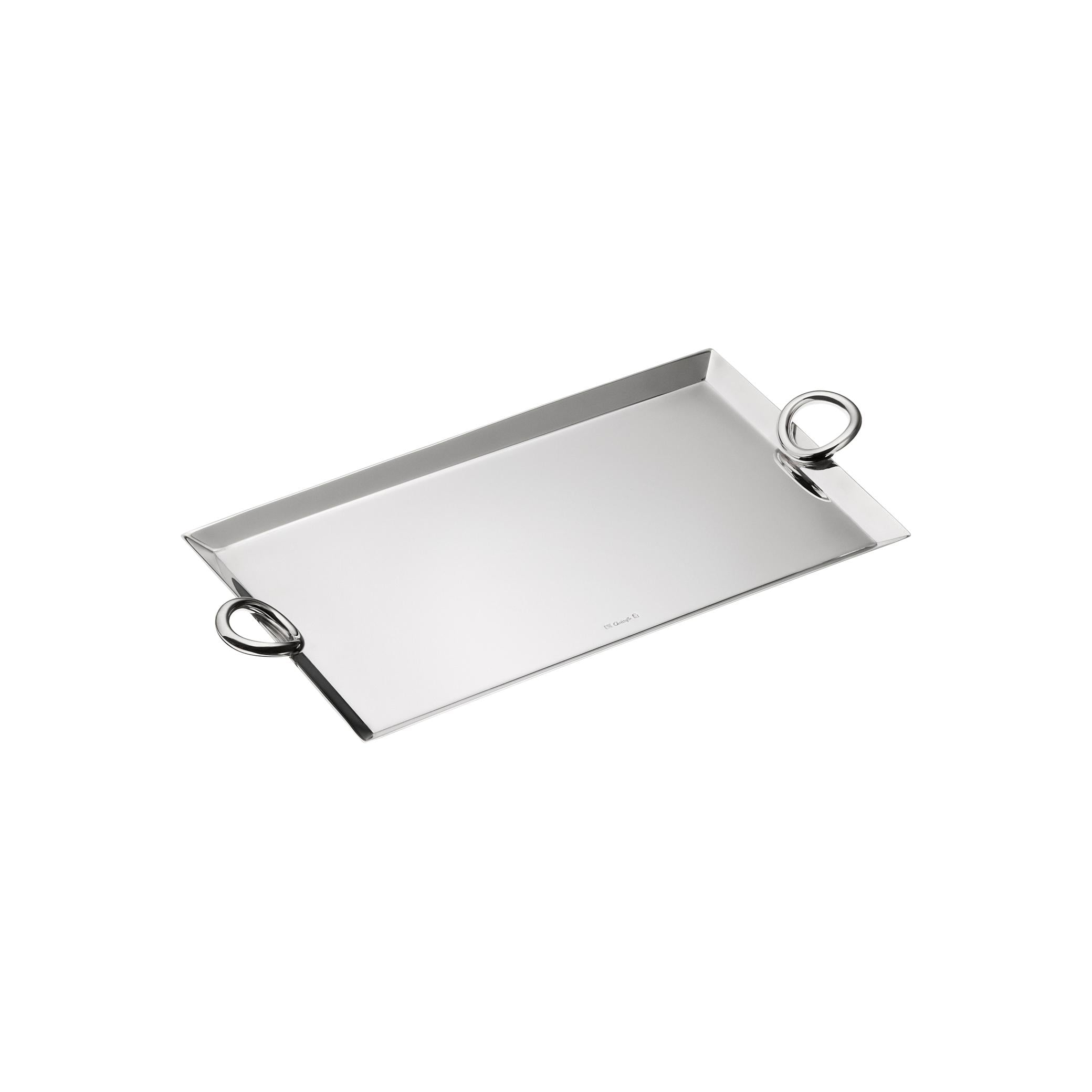 Christofle Vertigo Silver-Plated 10' x 5.5' Mail Tray