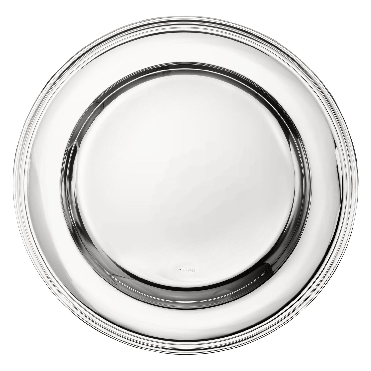 Christofle Albi Silver Plated Round Platter 40 Cm