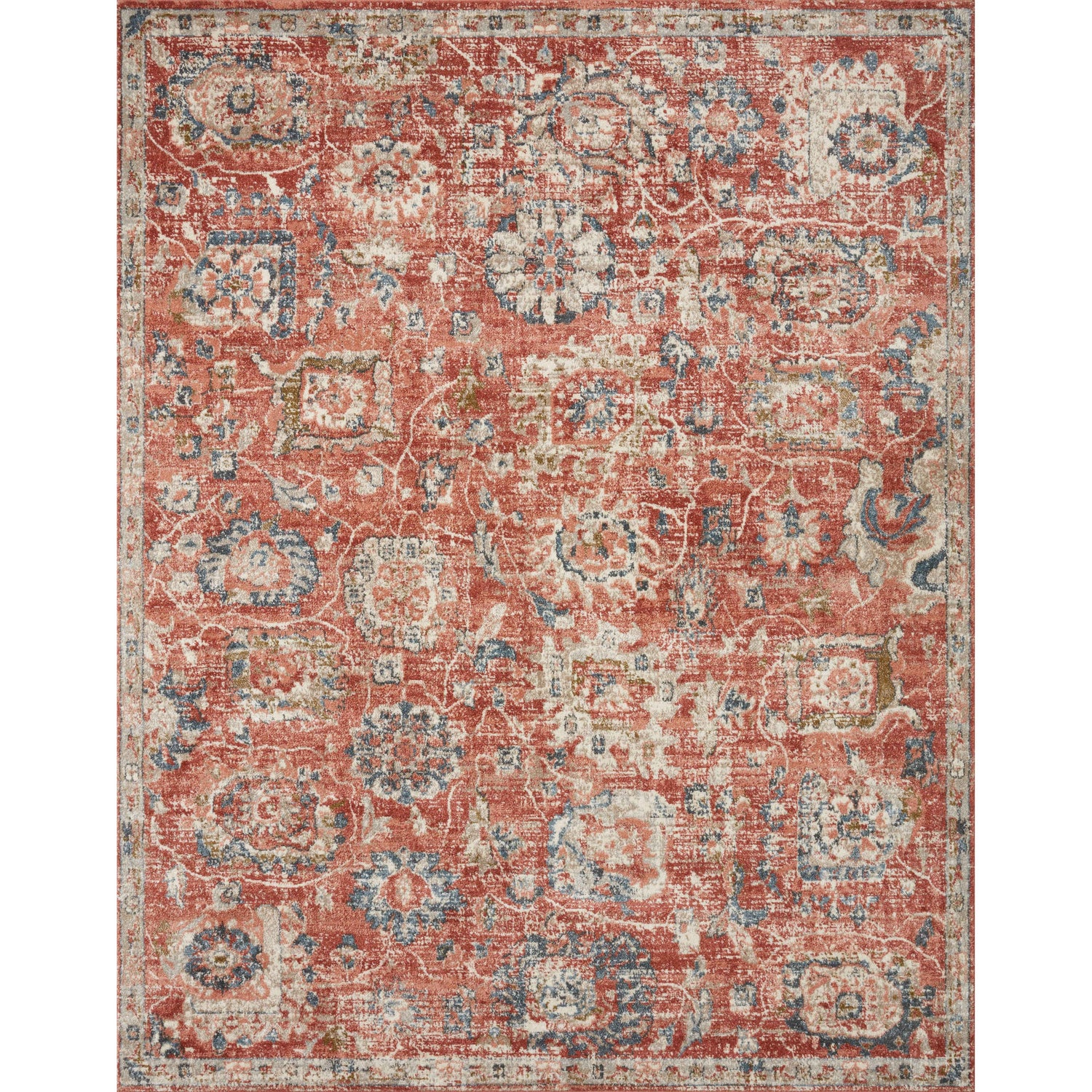 Loloi II Saban SAB-08 Rust / Multi Rug
