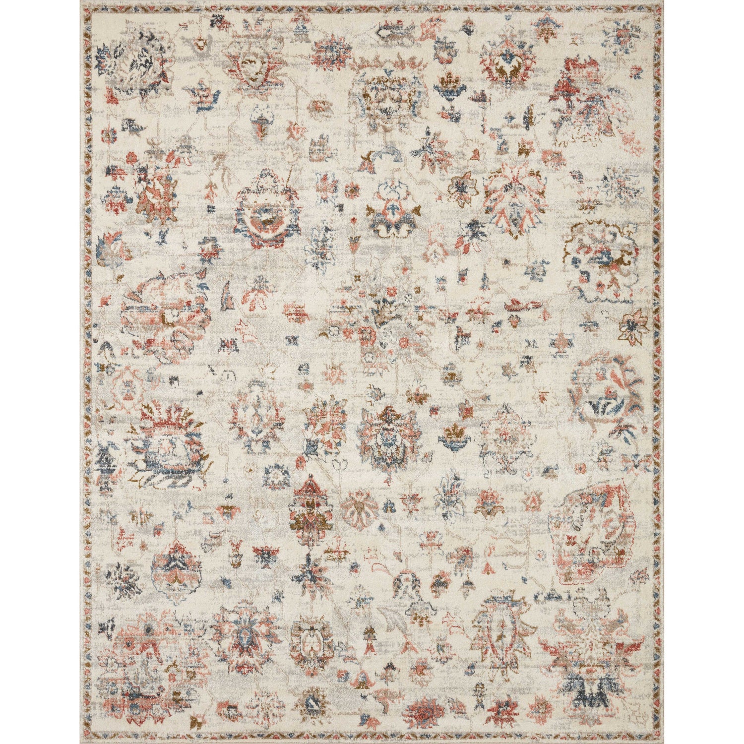 Loloi II Saban SAB-09 Ivory / Multi Rug