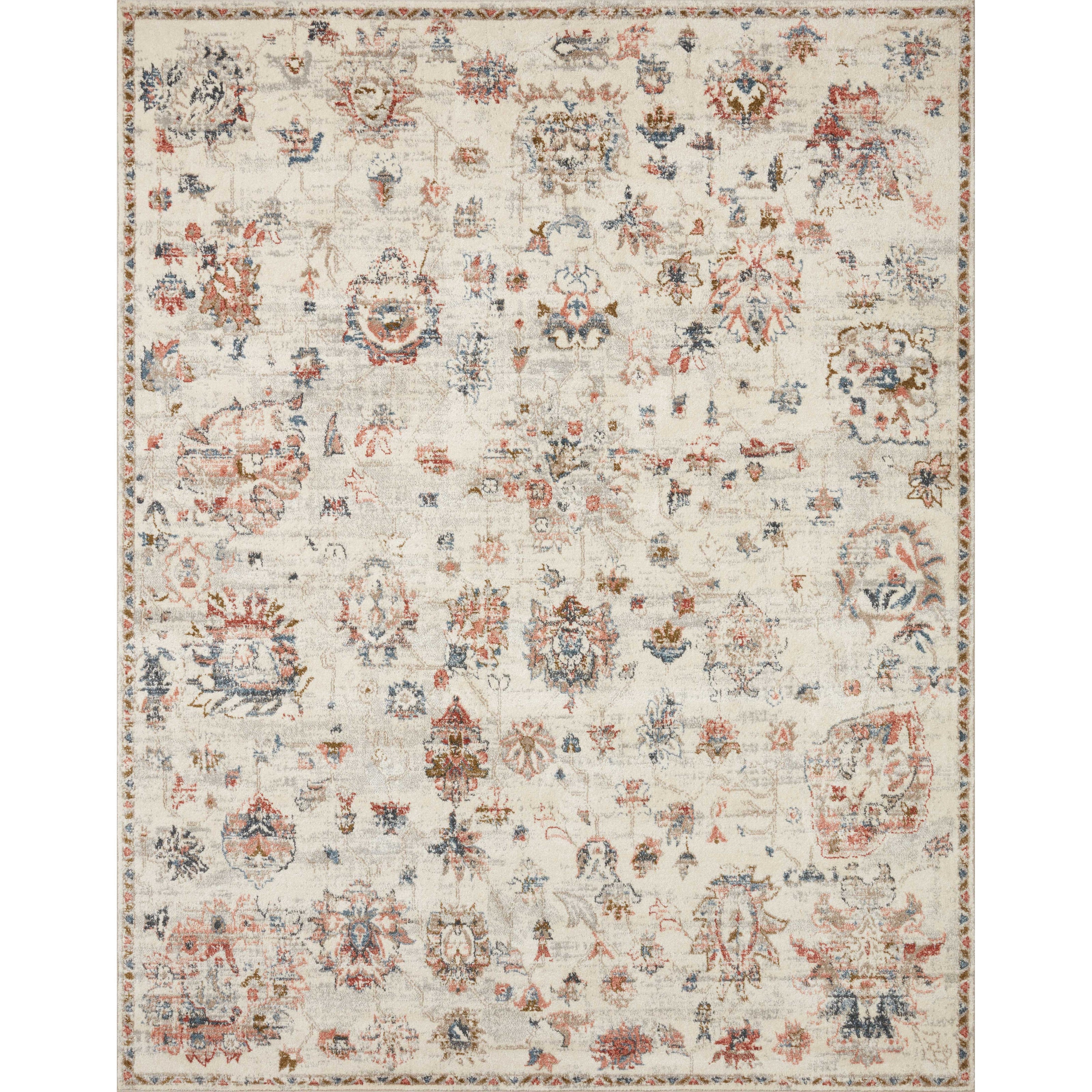 Loloi II Saban SAB-09 Ivory / Multi Rug