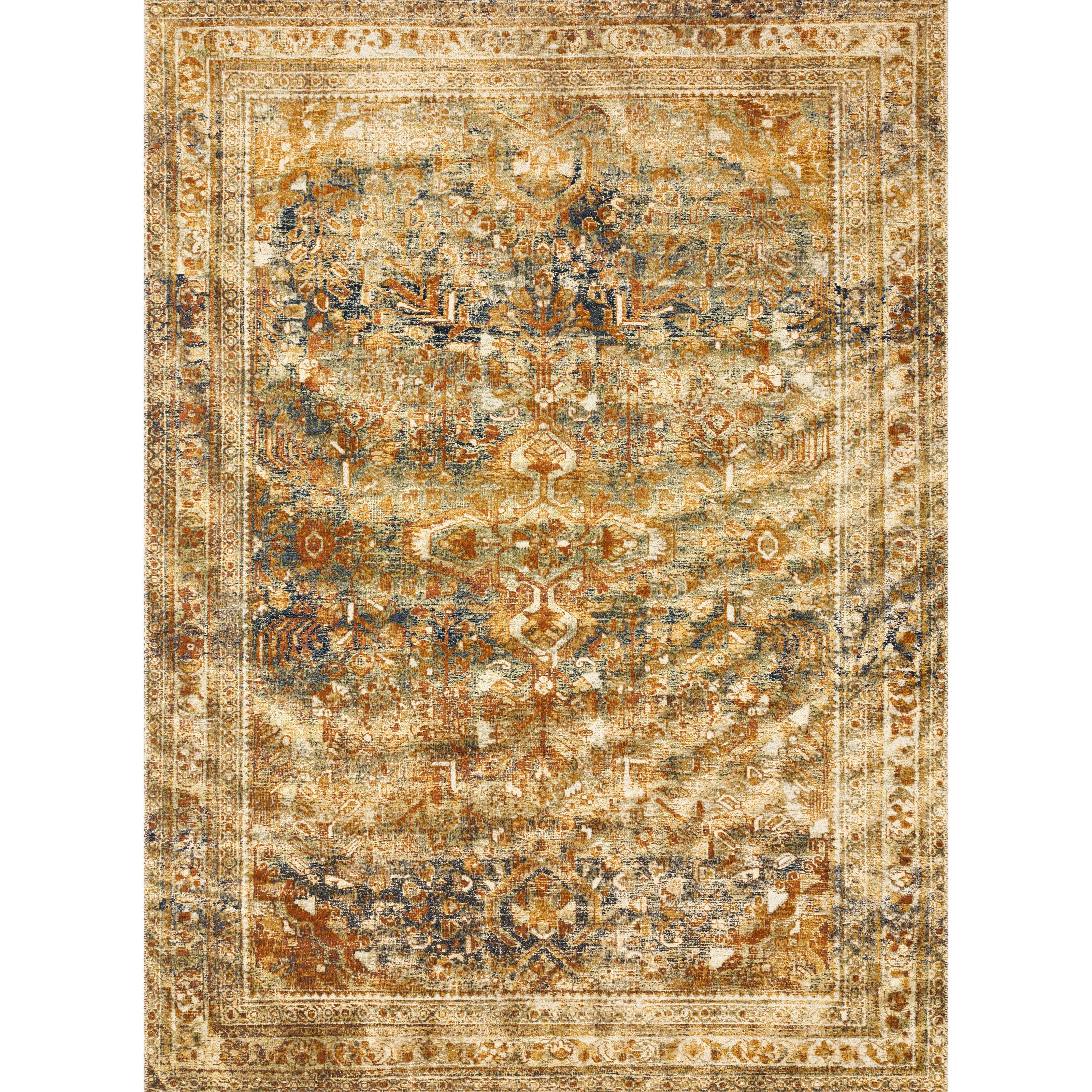 Loloi II Sebastian SEB-04 Lagoon / Spice Rug