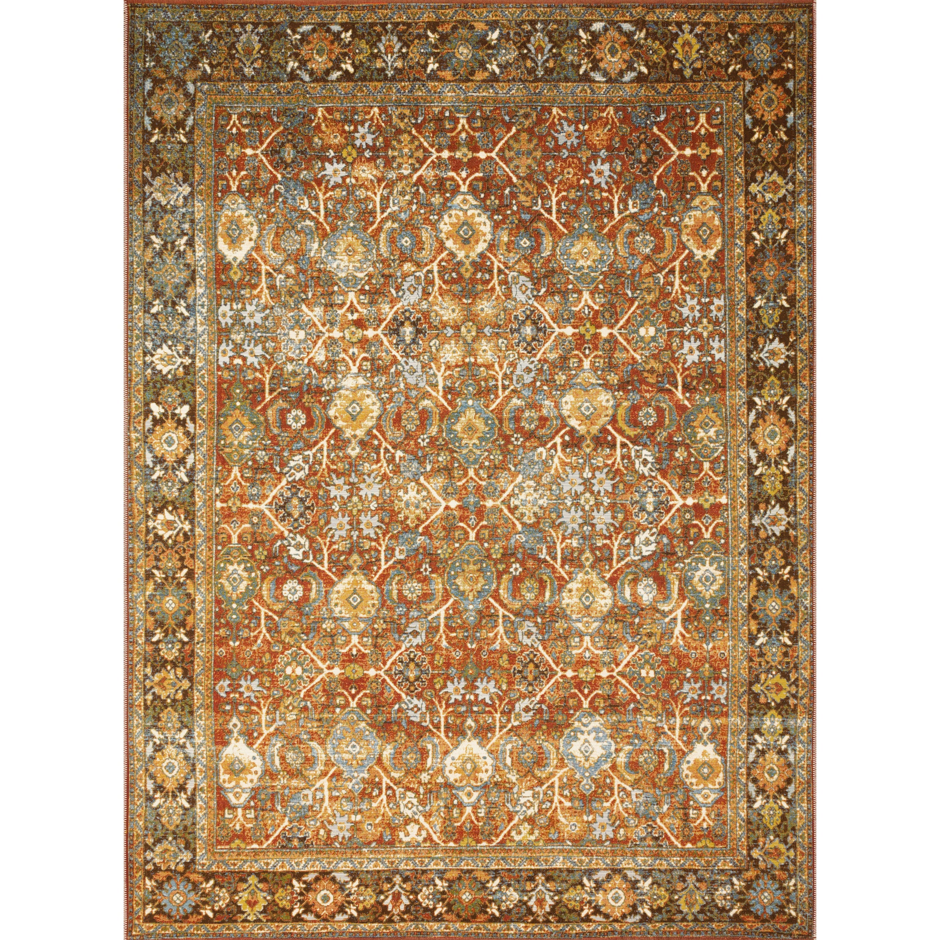 Loloi II Sebastian SEB-06 Red / Multi Rug