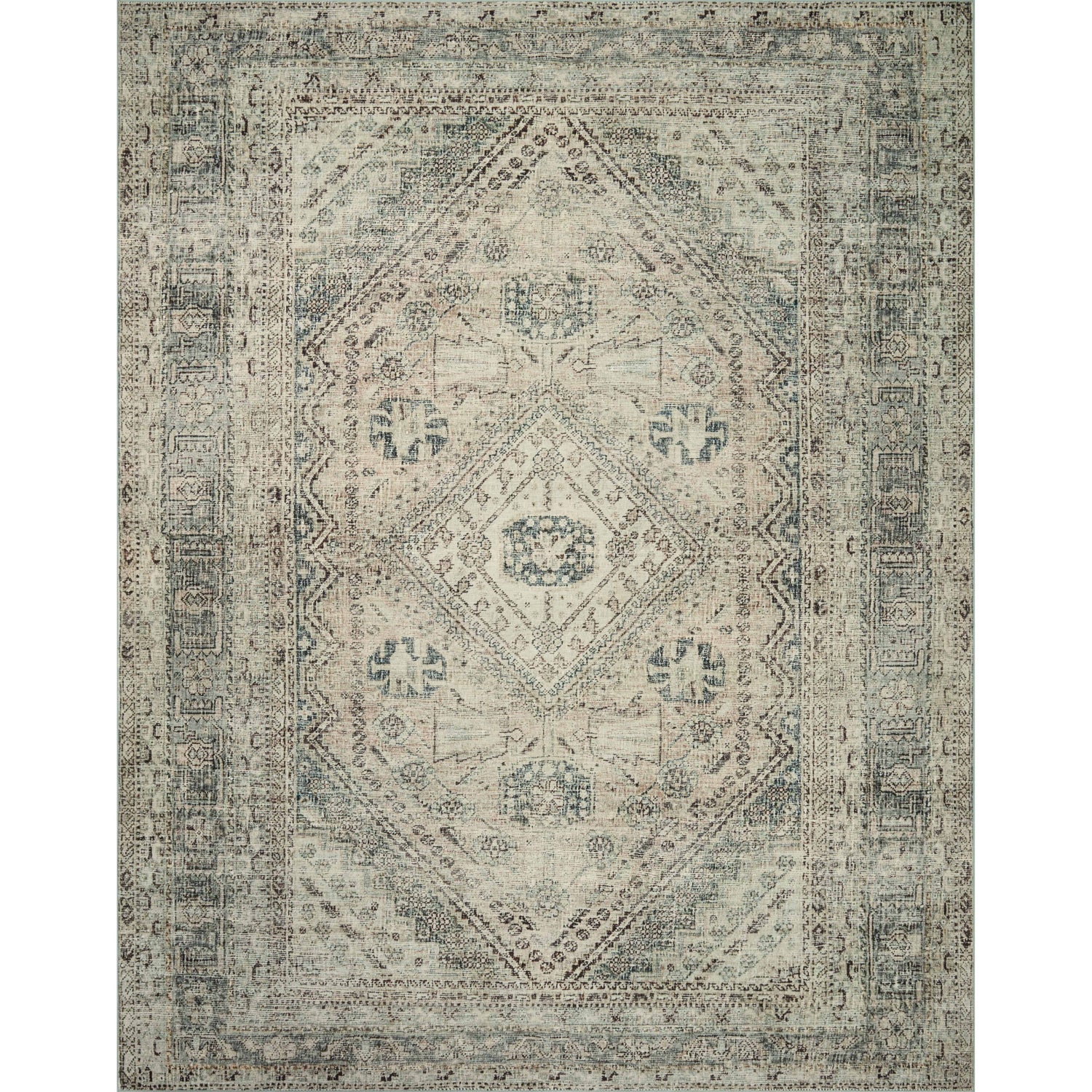 Magnolia Home Sinclair SIN-04 Rug Natural / Sage DC10
