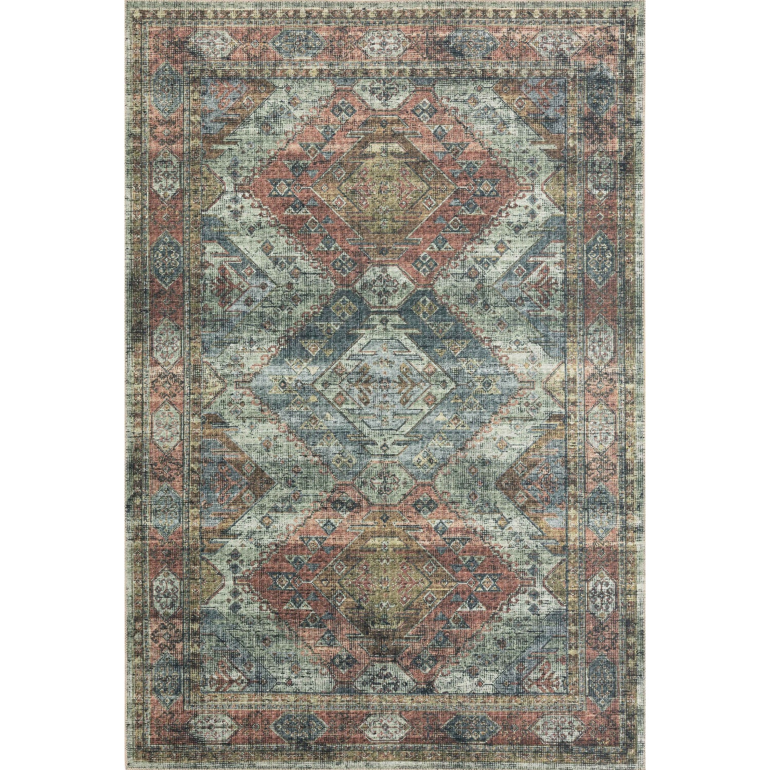 Loloi II Skye SKY-06 Apricot / Mist Rug