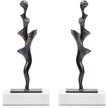 Villa & House Spiral Statue - Set Of 2