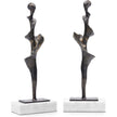 Villa & House Spiral Statue - Set Of 2