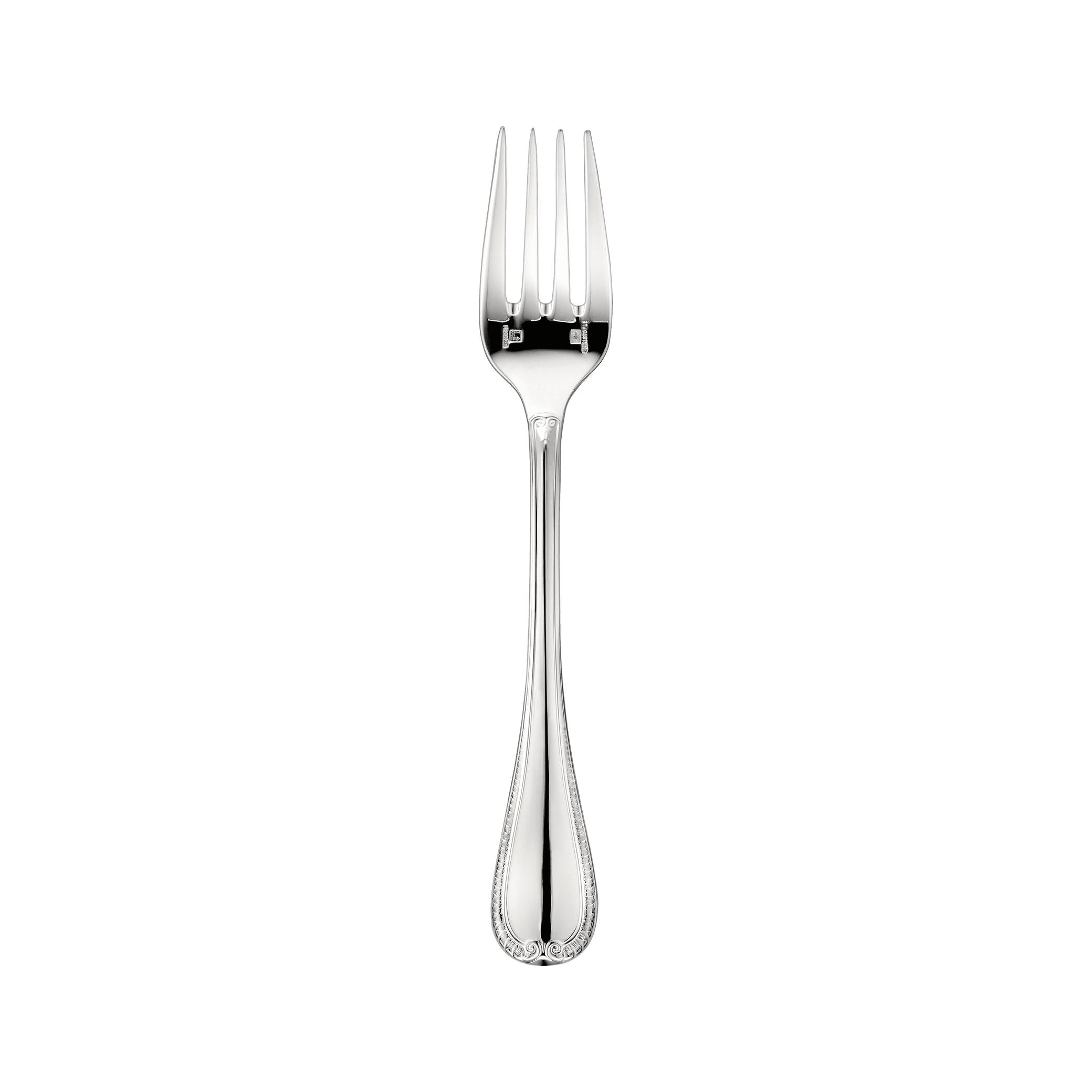 Christofle Malmaison Silver-Plated Salad Fork