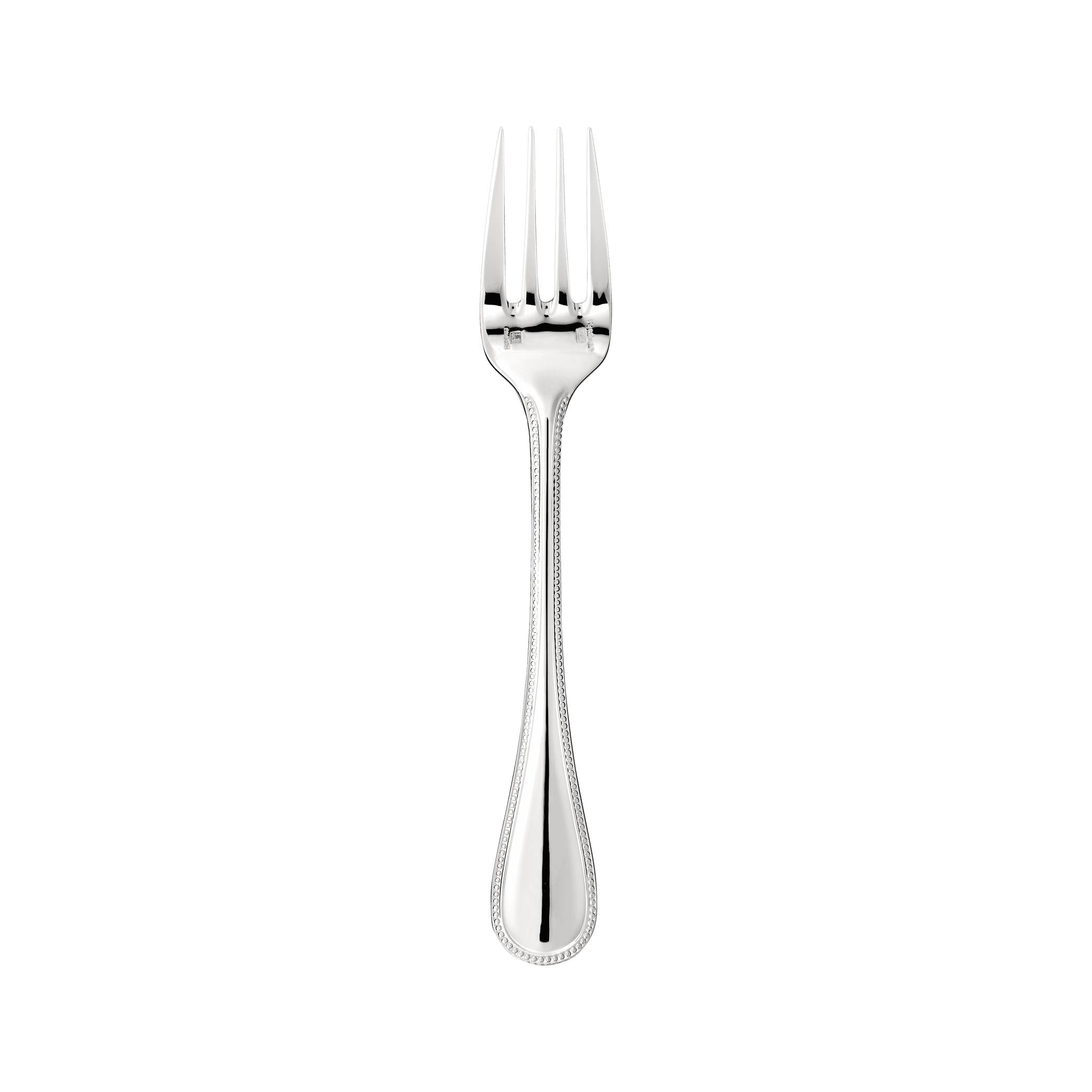Christofle Perles Silver-Plated Salad Fork