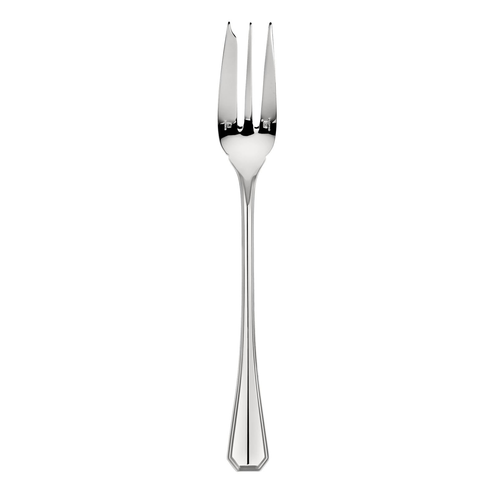 Christofle America Silver Plated Serving Fork