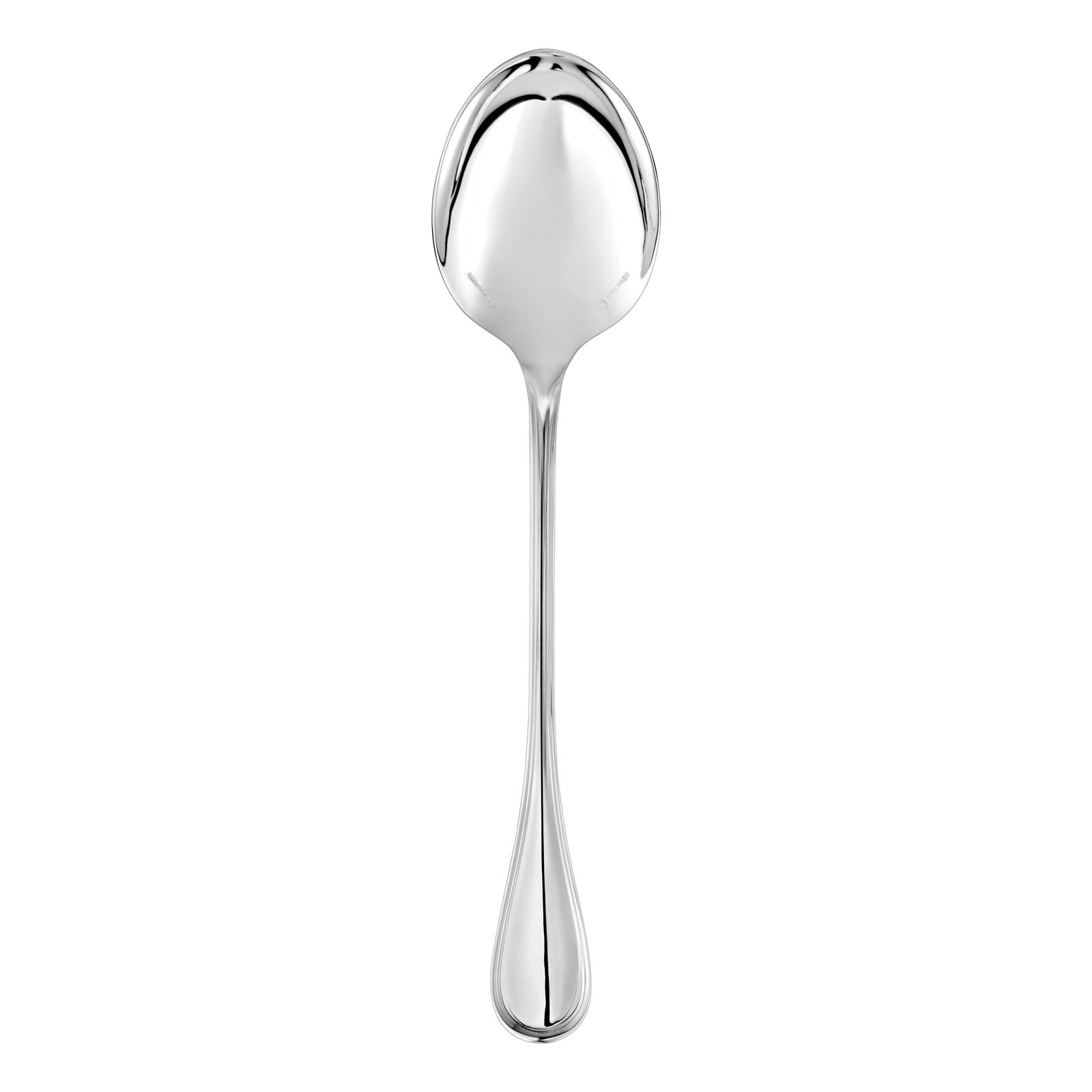 Christofle Albi Sterling Silver Serving Spoon