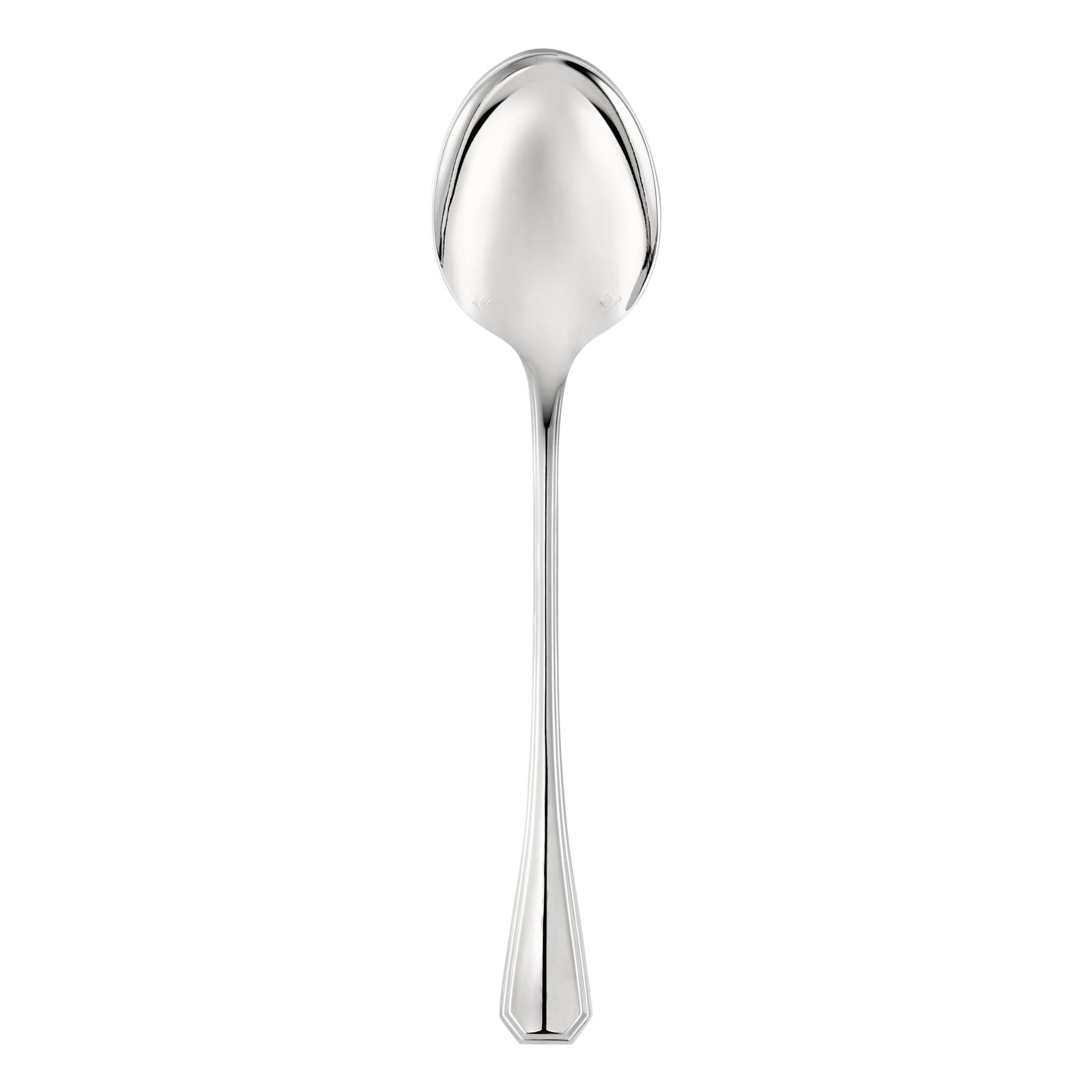 Christofle America Silver Plated Serving Spoon