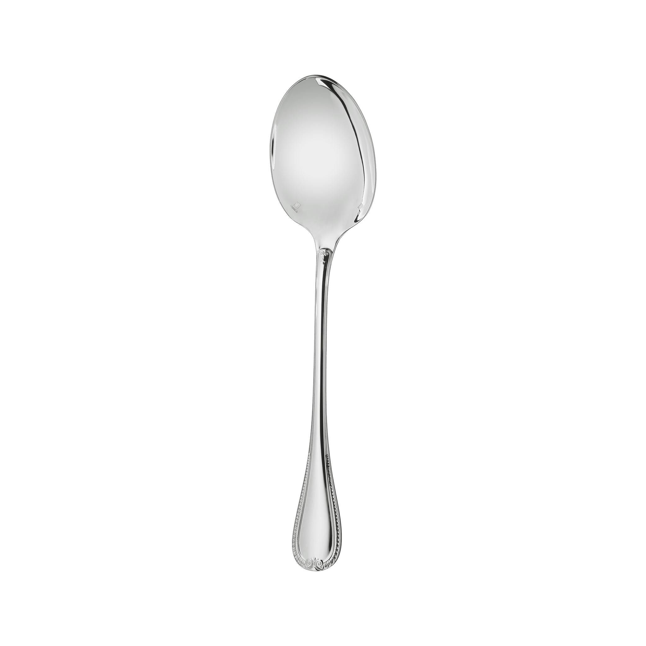 Christofle Malmaison Silver-Plated Serving Spoon
