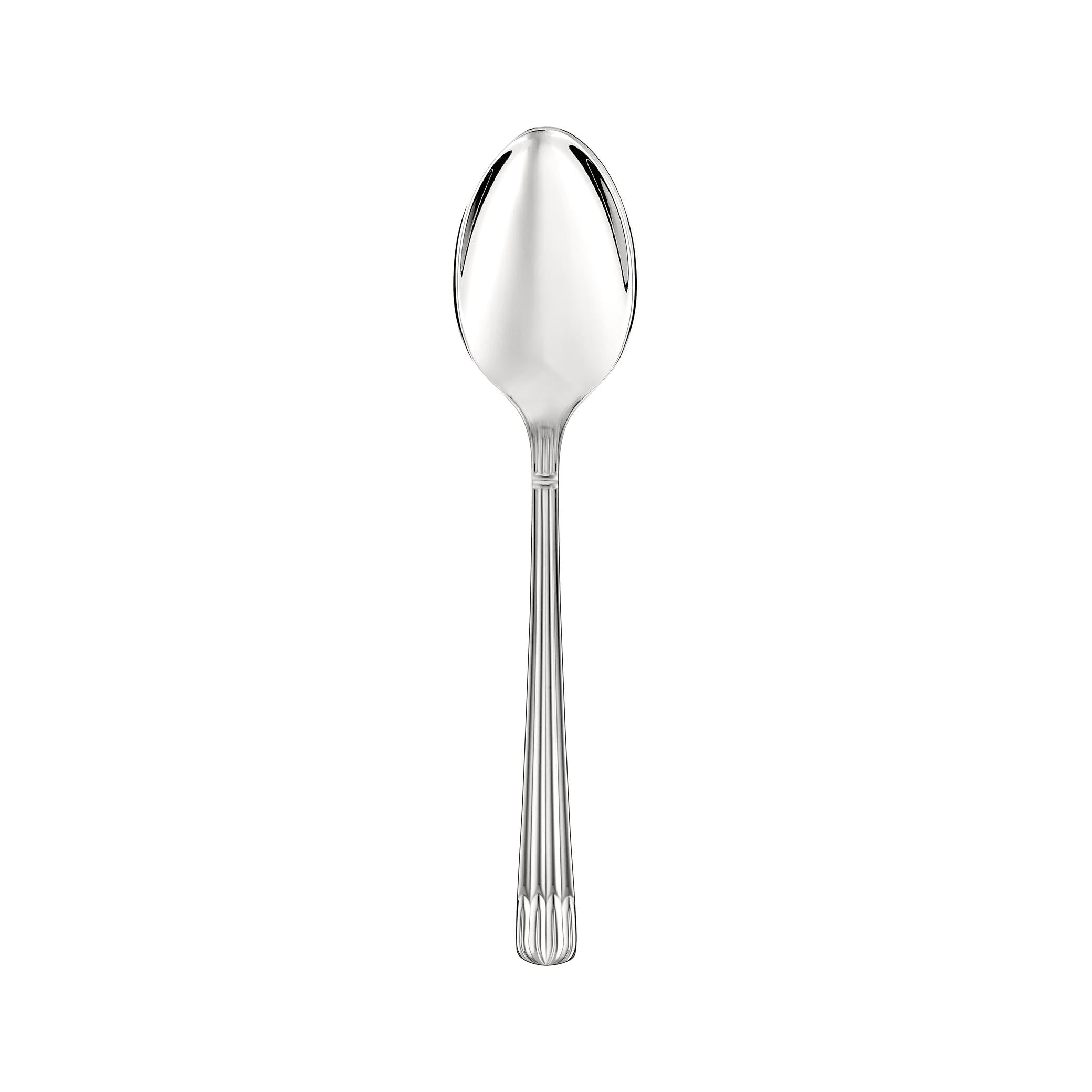 Christofle Osiris Stainless Steel Serving Spoon