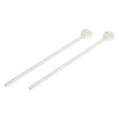 Christofle Uni Silver Plated Cocktail Stirrers - Set of 2