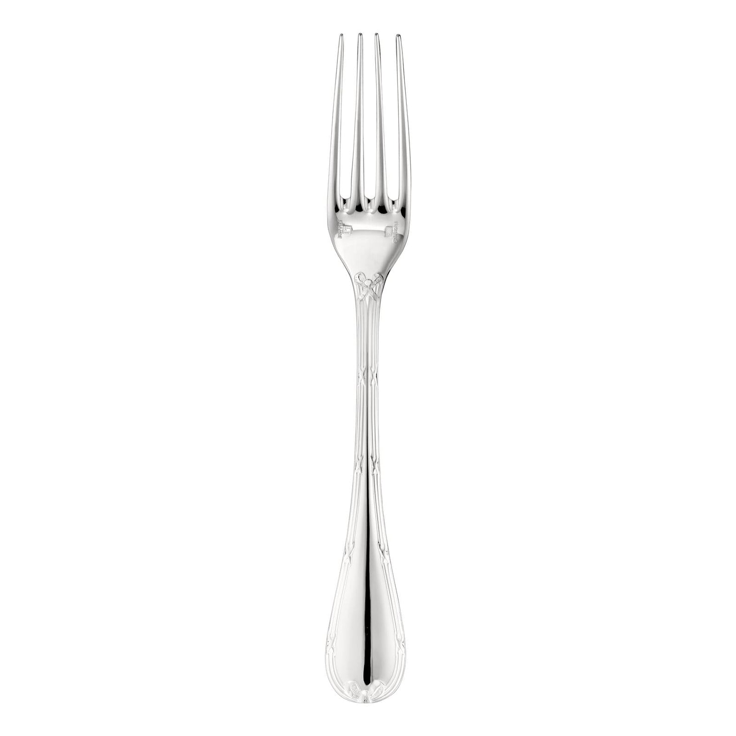 Christofle Rubans Silver Plated Standard Dinner Fork