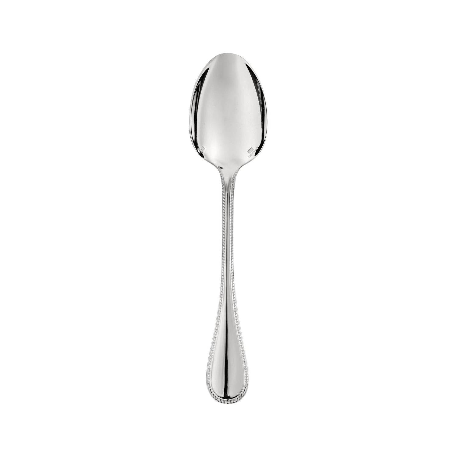 Christofle Perles Silver-Plated Standard Soup Spoon