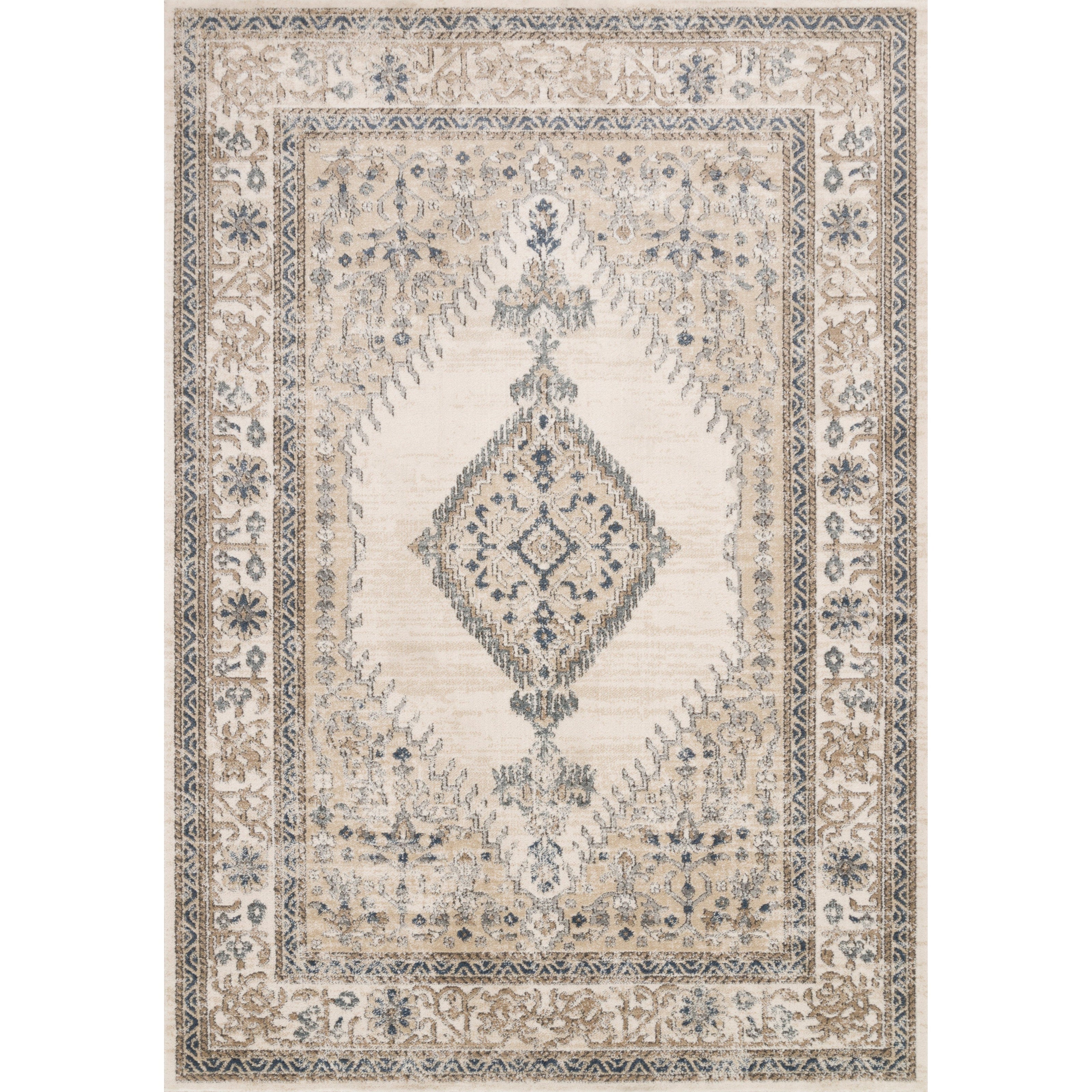 Loloi II Teagan TEA-02 Oatmeal / Ivory Rug