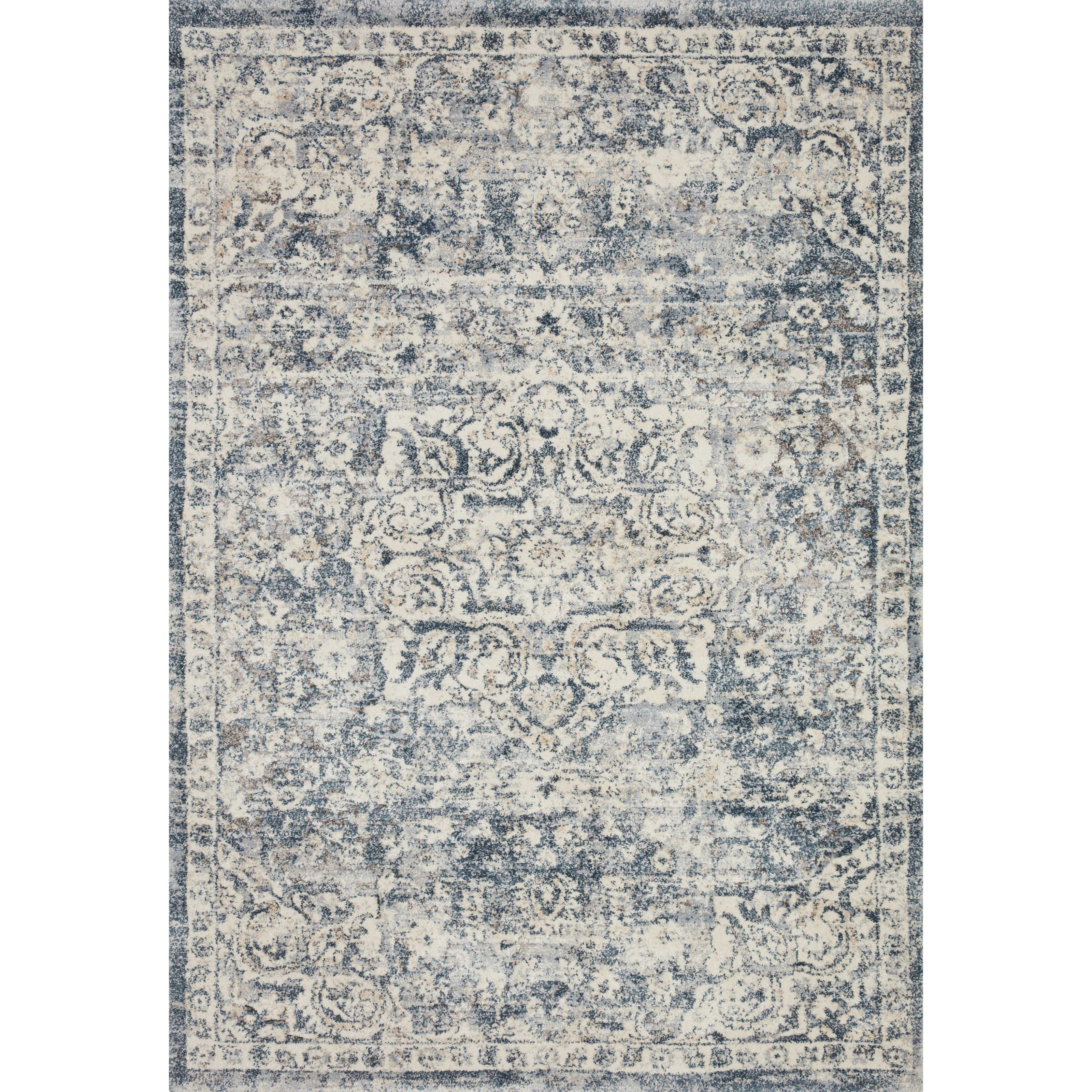 Loloi Theory THY-02 Ivory / Blue Rug