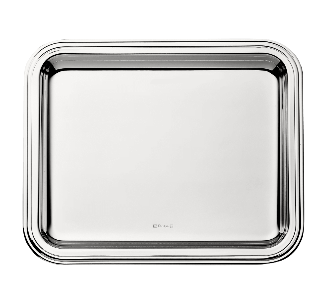 Christofle Albi Silver Plated Tray