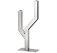 Christofle Arborescence Stainless Steel Candelabra