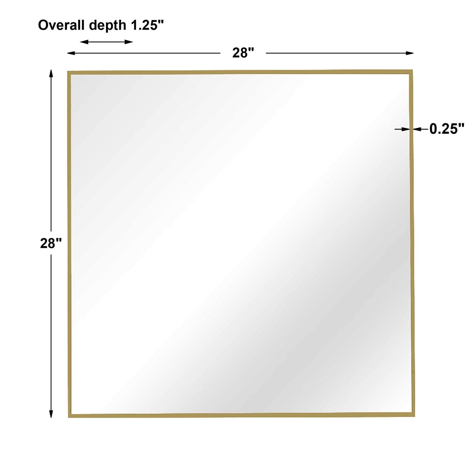 Uttermost Alexo Square Mirror