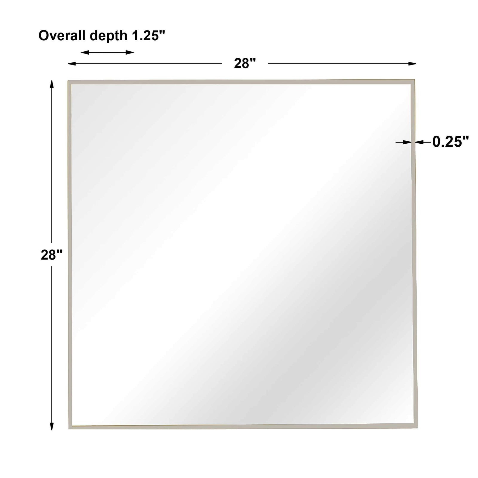 Uttermost Alexo Square Mirror