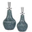 Uttermost Almera Dark Teal Bottles - Set of 2