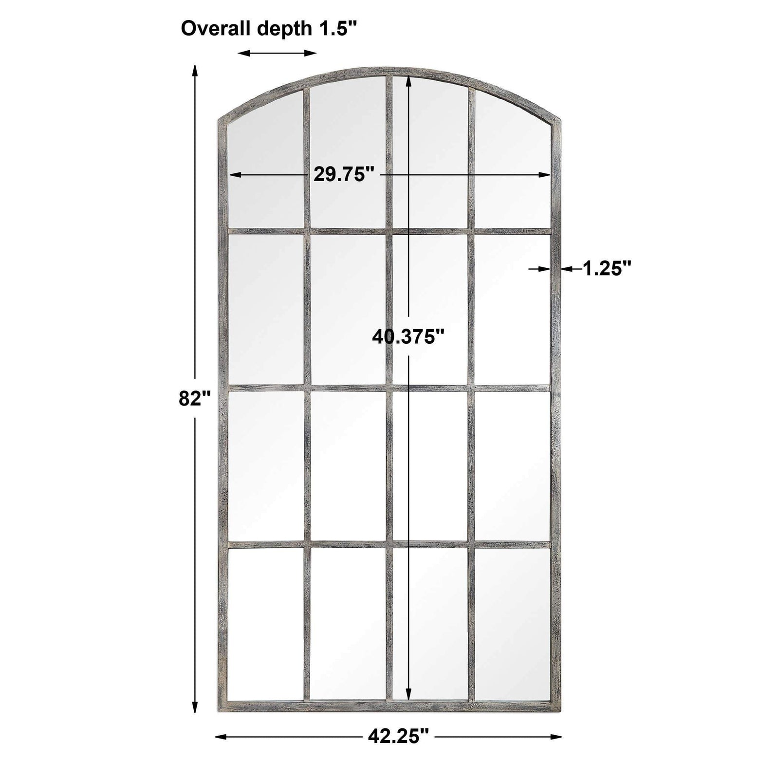 Uttermost Amiel Arched Mirror
