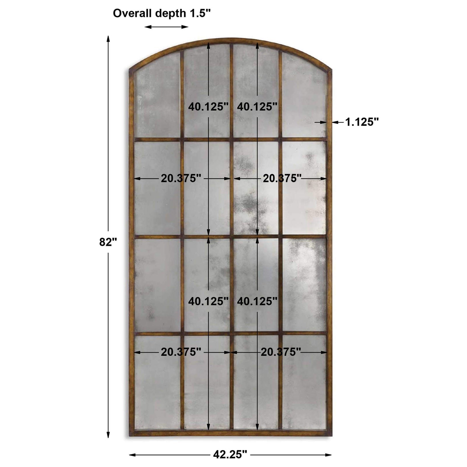 Uttermost Amiel Arched Mirror