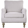 Uttermost Armstead Antique White Armchair